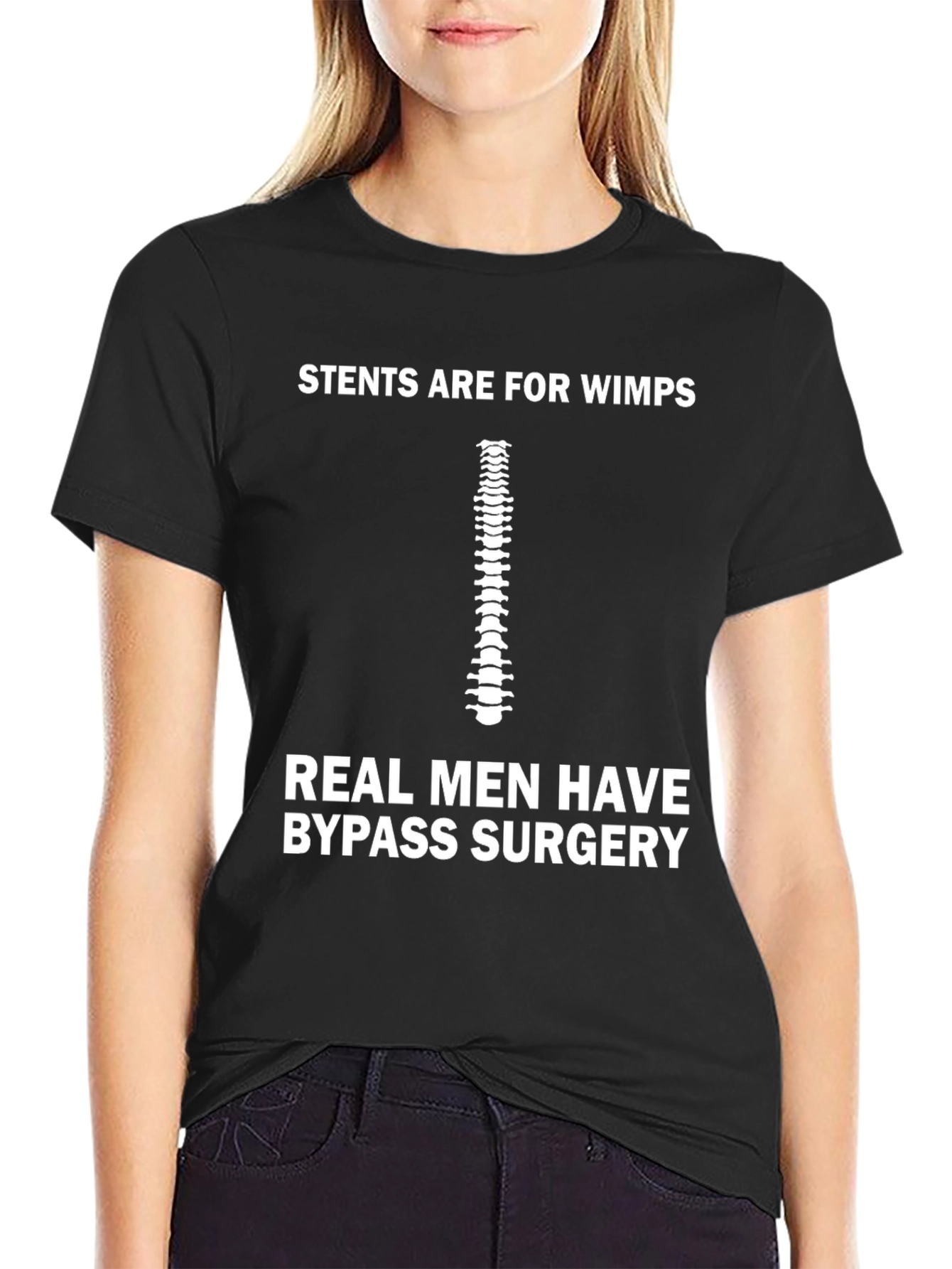 Stents Are For Wimps Bypass Surgery T-Shirt