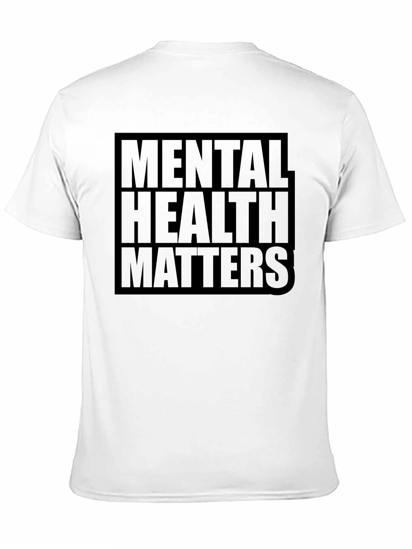 Mental Health Matters Black Graphic Tee