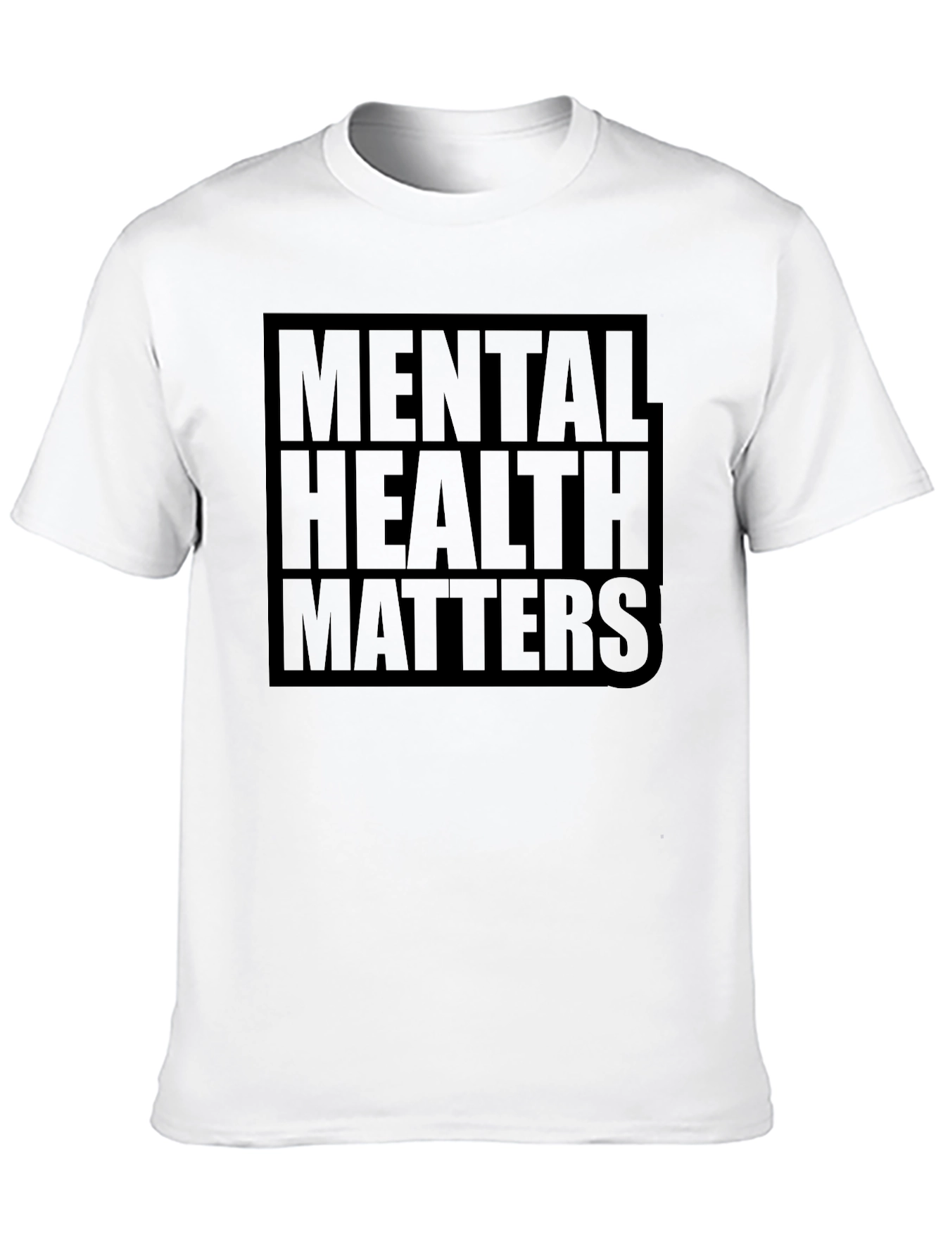 Mental Health Matters Black Graphic Tee