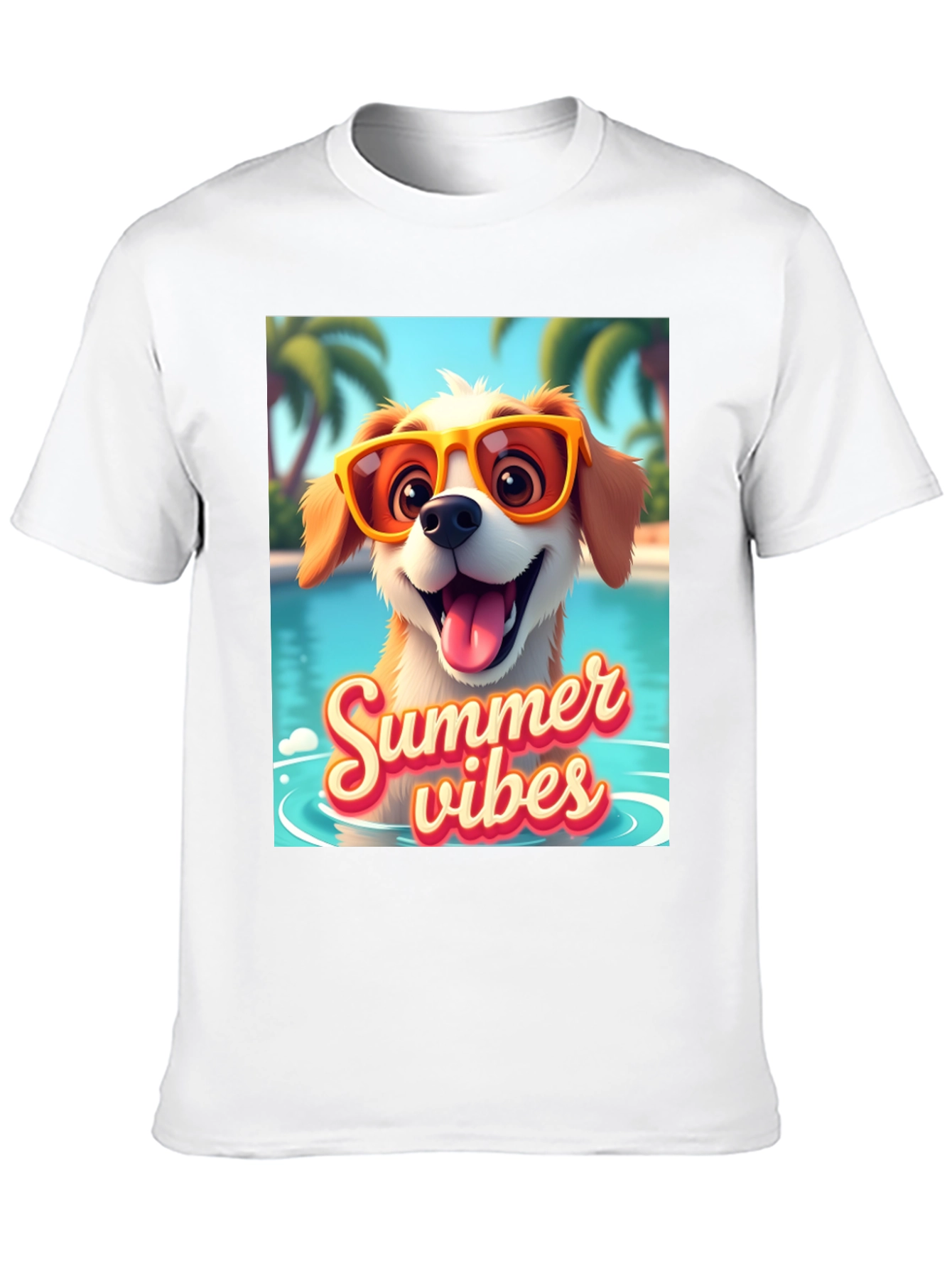 Summer Vibes Dog T-Shirt