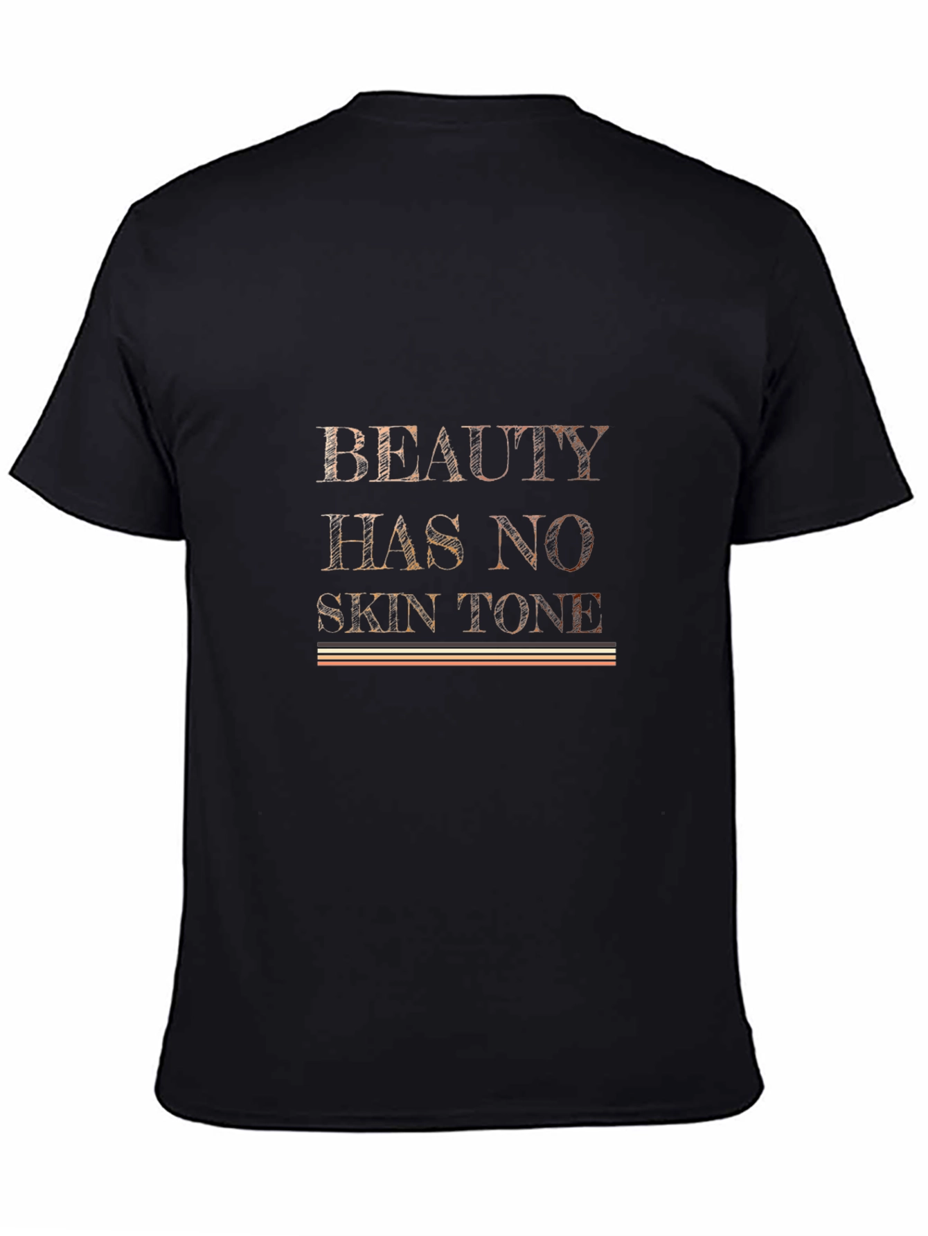 Beauty Has No Skin Tone Graphic T-Shirt