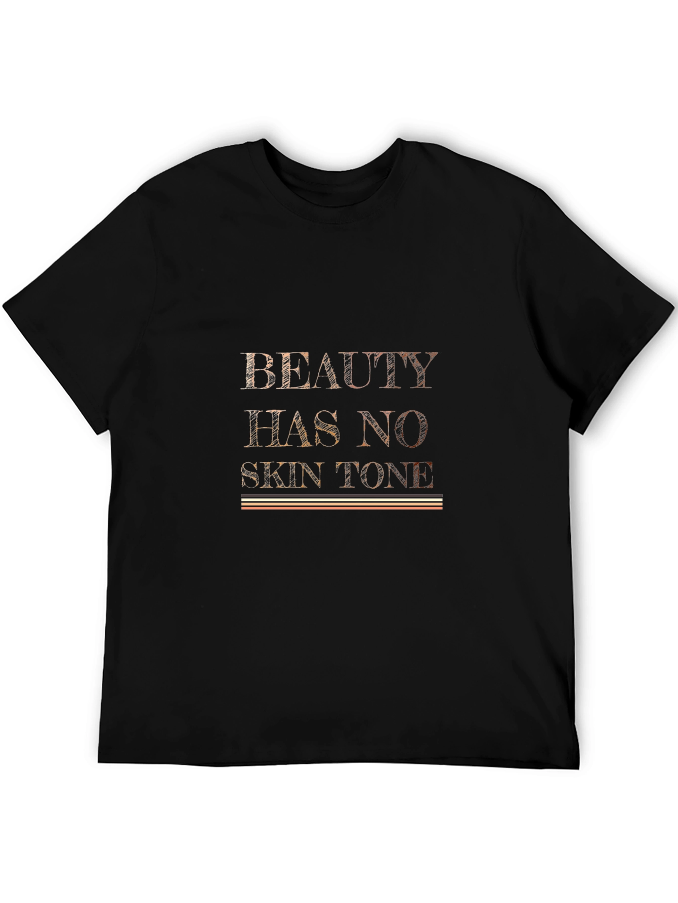 Beauty Has No Skin Tone Graphic T-Shirt