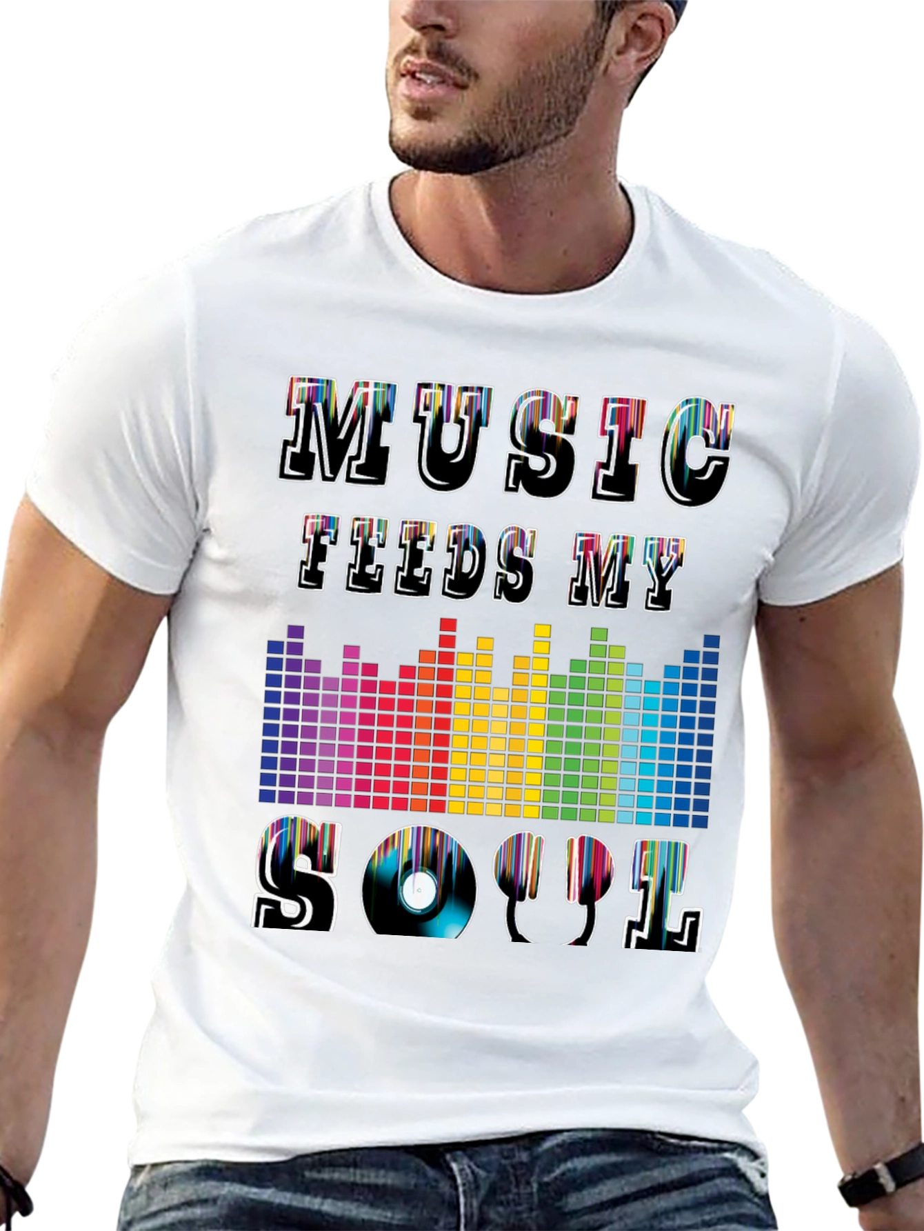 Music Feeds My Soul Graphic Tee