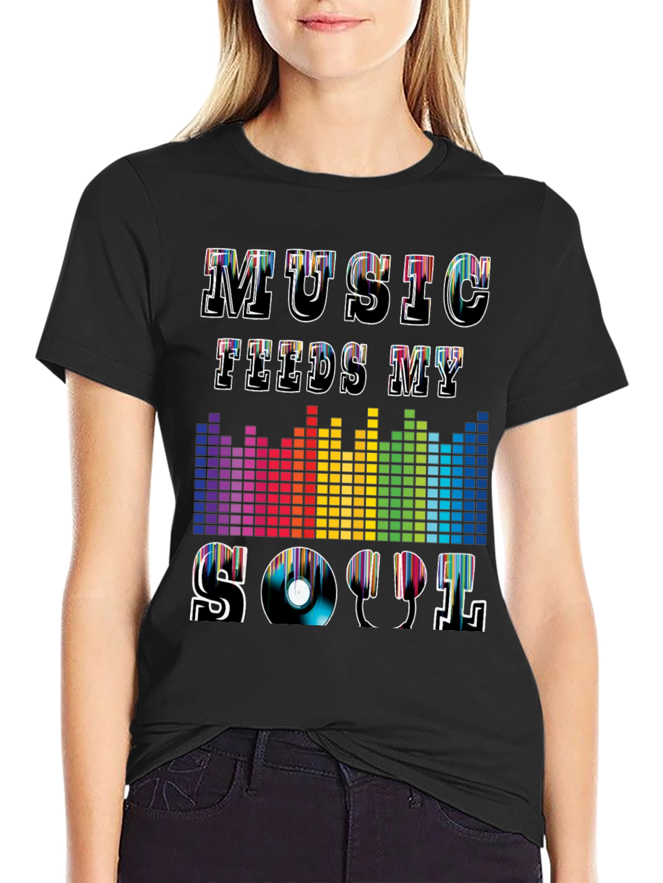 Music Feeds My Soul Graphic Tee