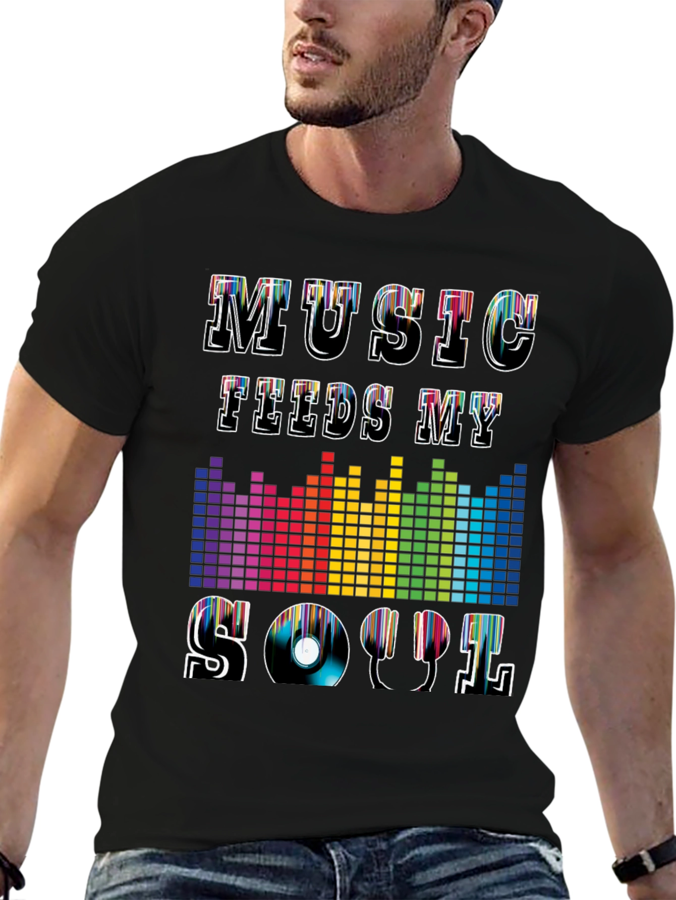 Music Feeds My Soul Graphic Tee