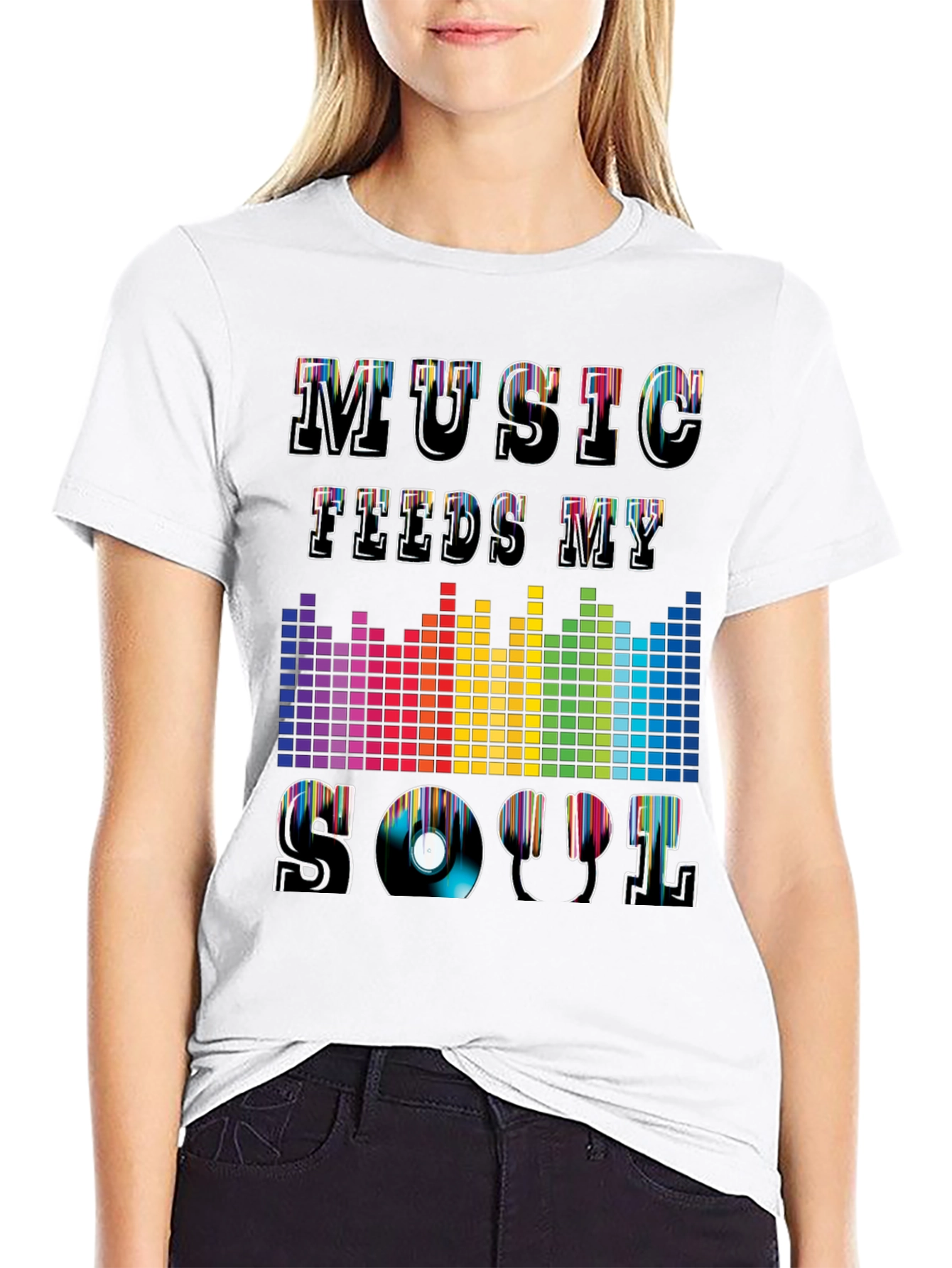 Music Feeds My Soul Graphic Tee