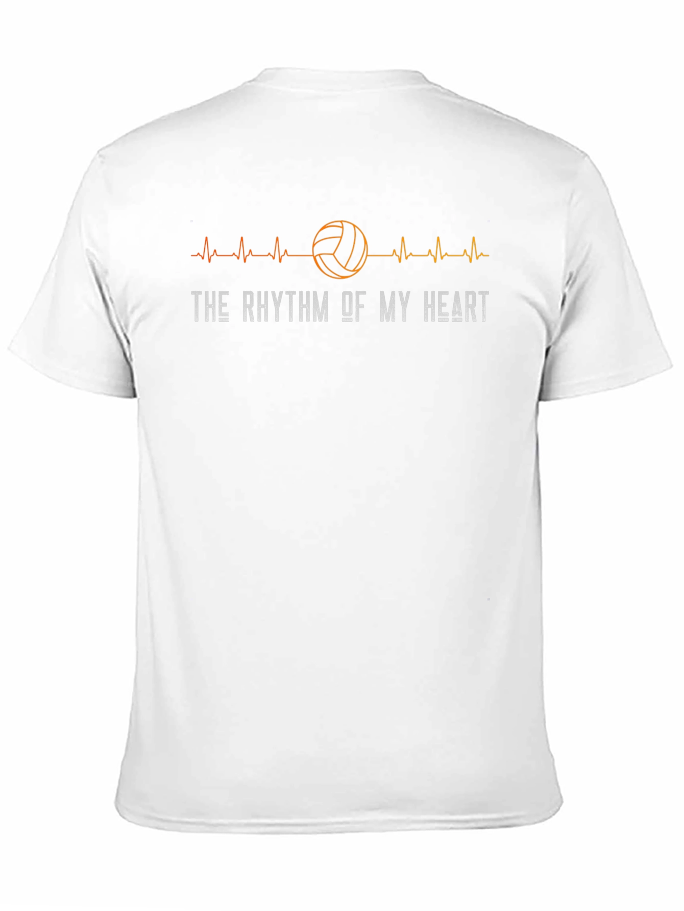 Volleyball Heartbeat Graphic T-Shirt