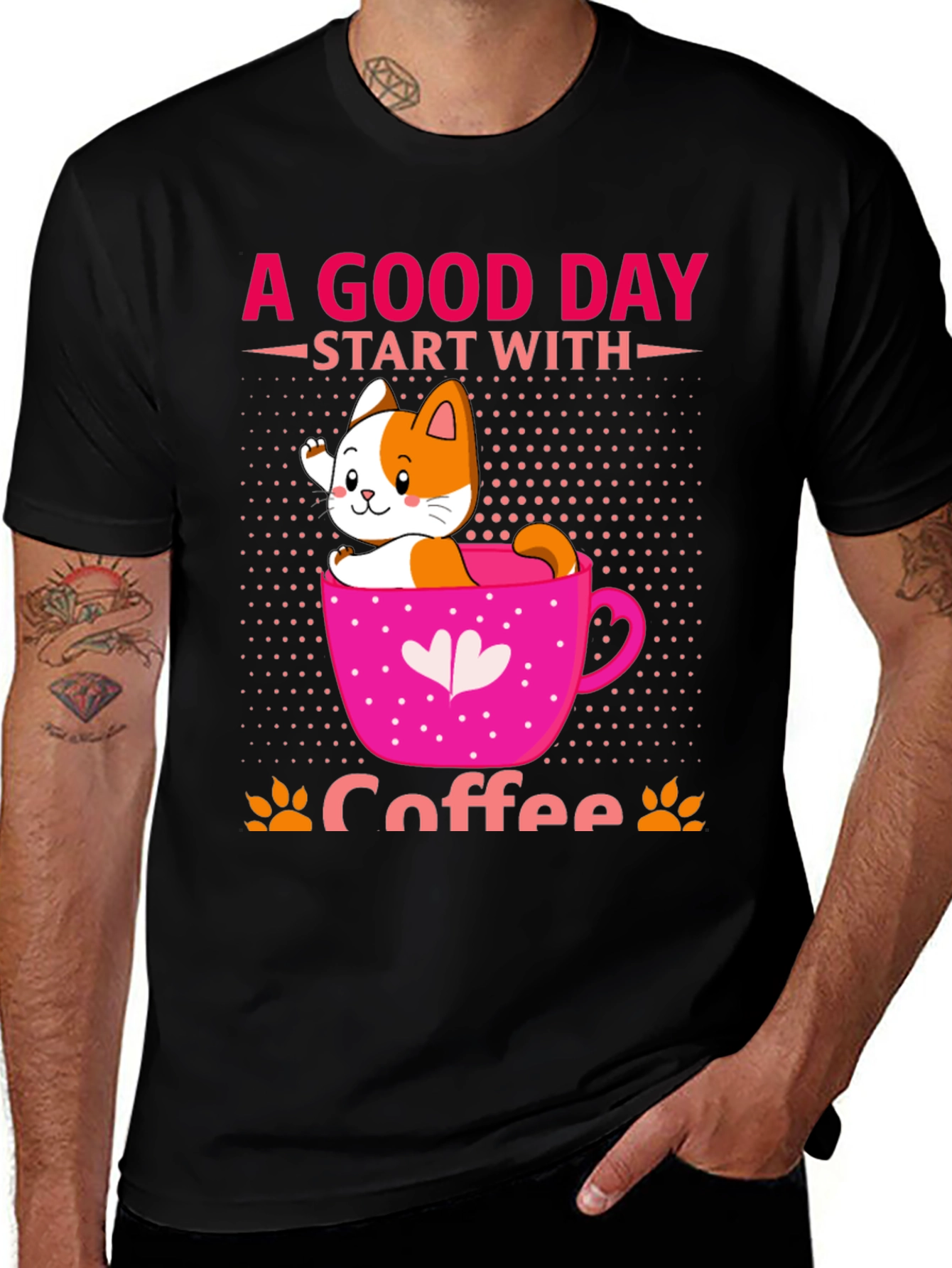A Good Day Start With Coffee T-Shirt