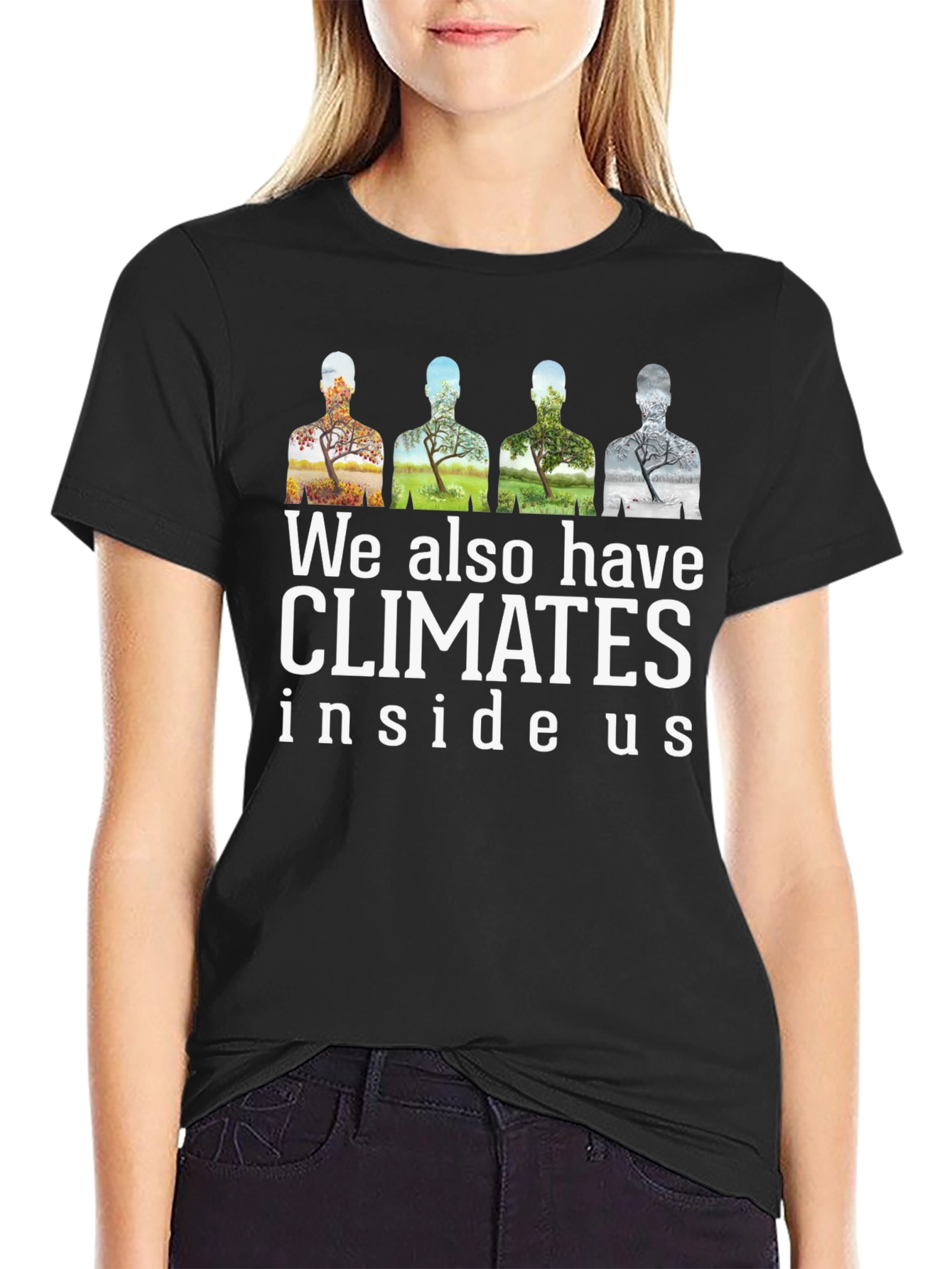 Climate Inside Us Graphic Tee - Seasons Shirt