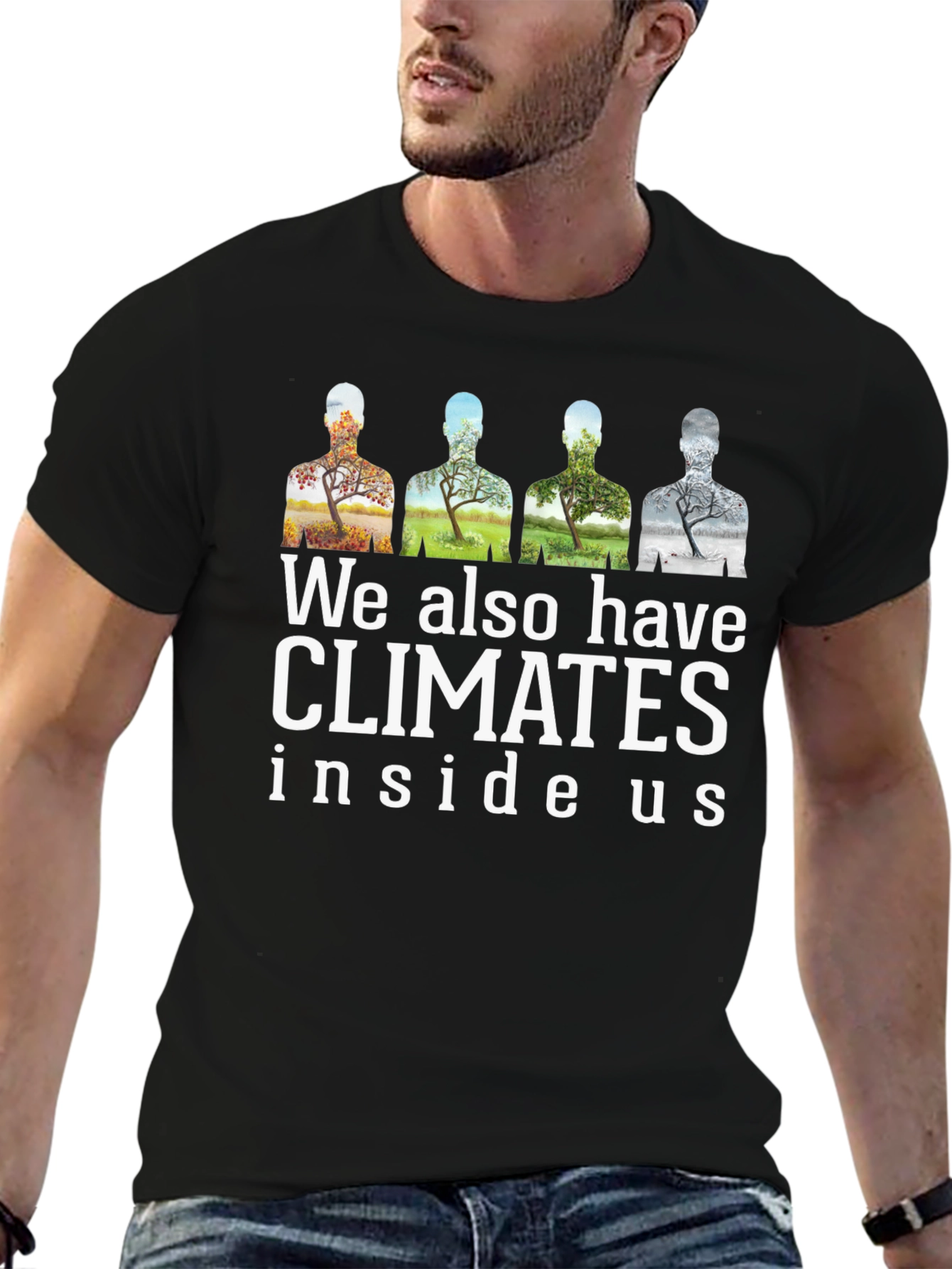 Climate Inside Us Graphic Tee - Seasons Shirt