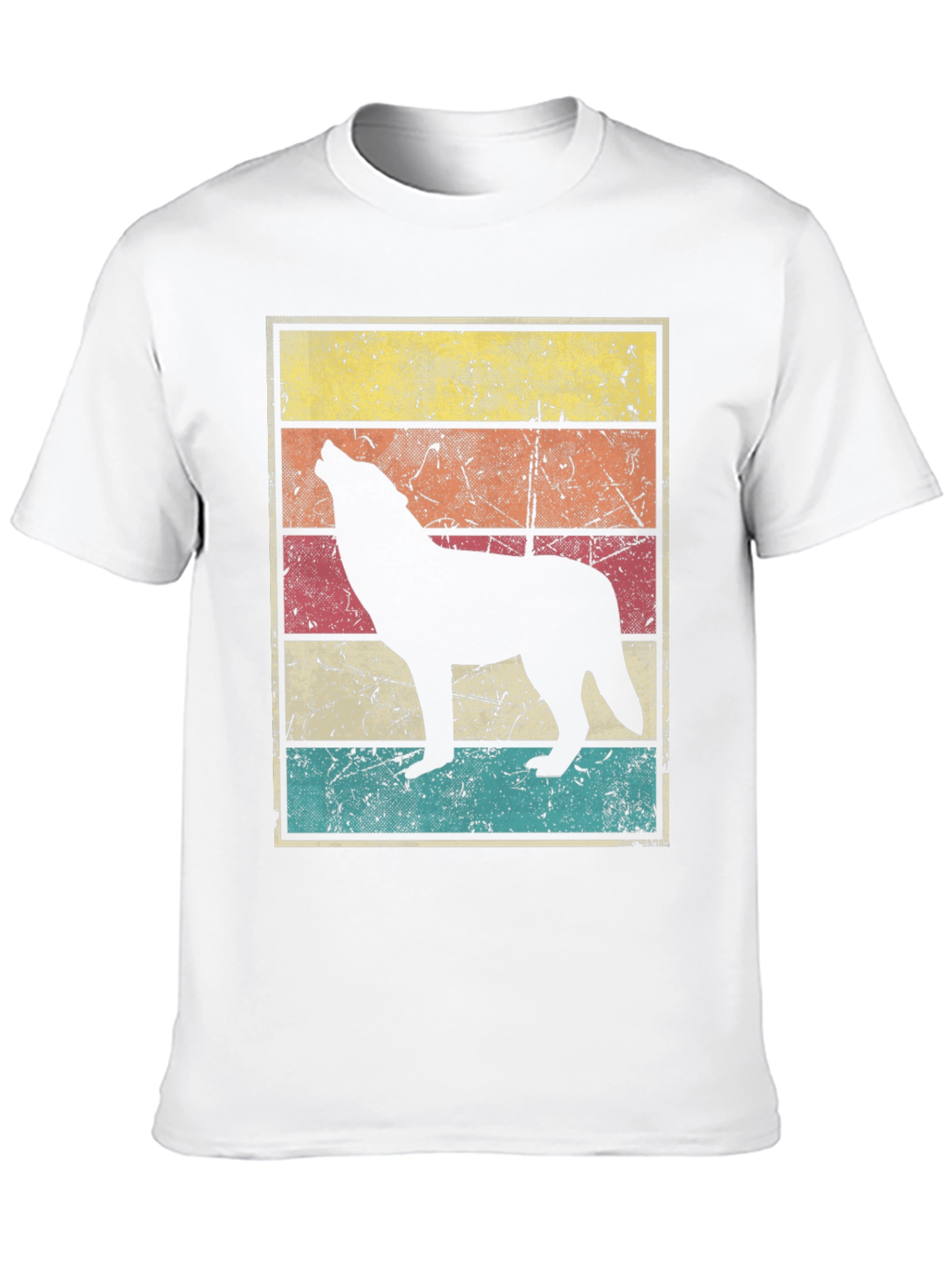 Retro Wolf Graphic Tee