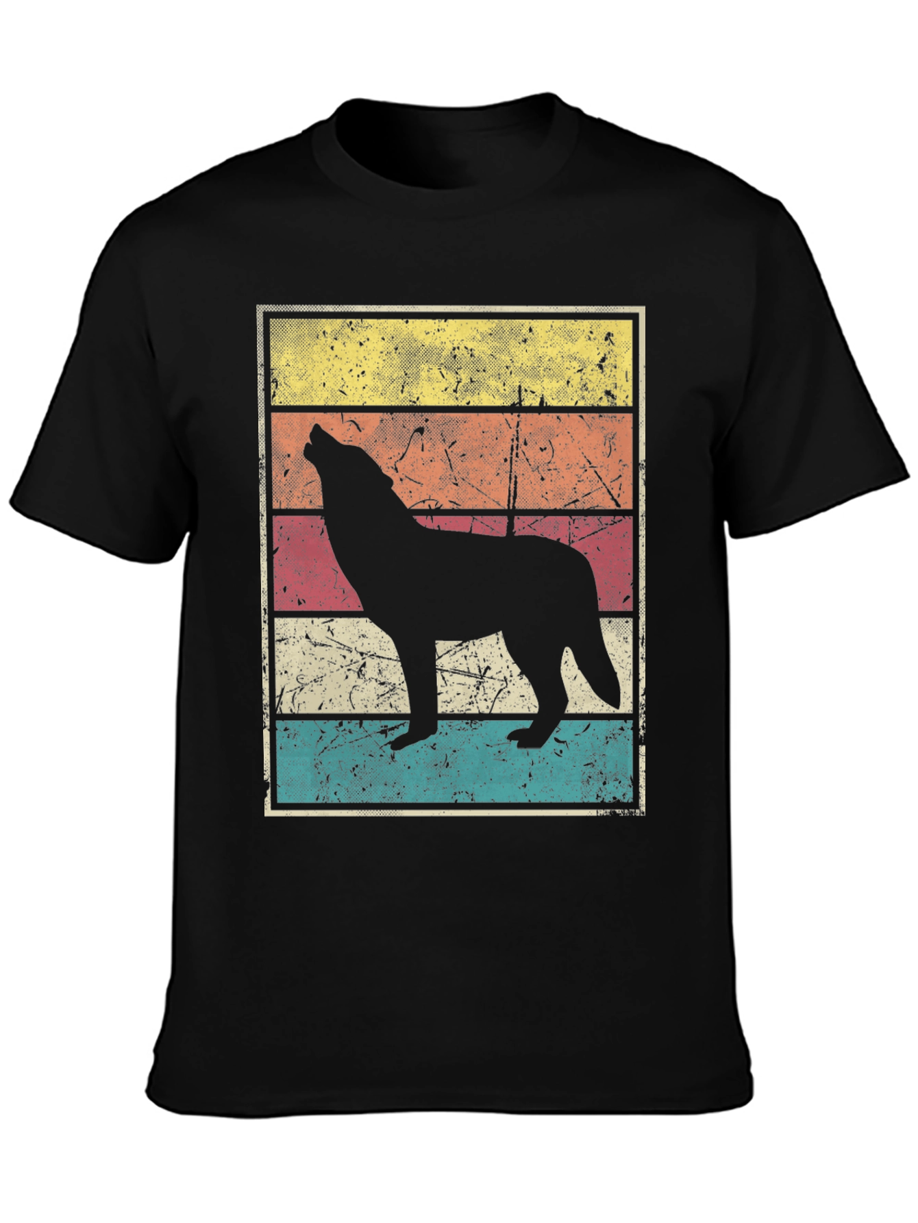 Retro Wolf Graphic Tee