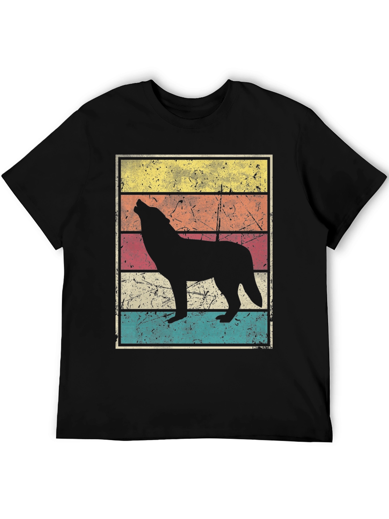 Retro Wolf Graphic Tee