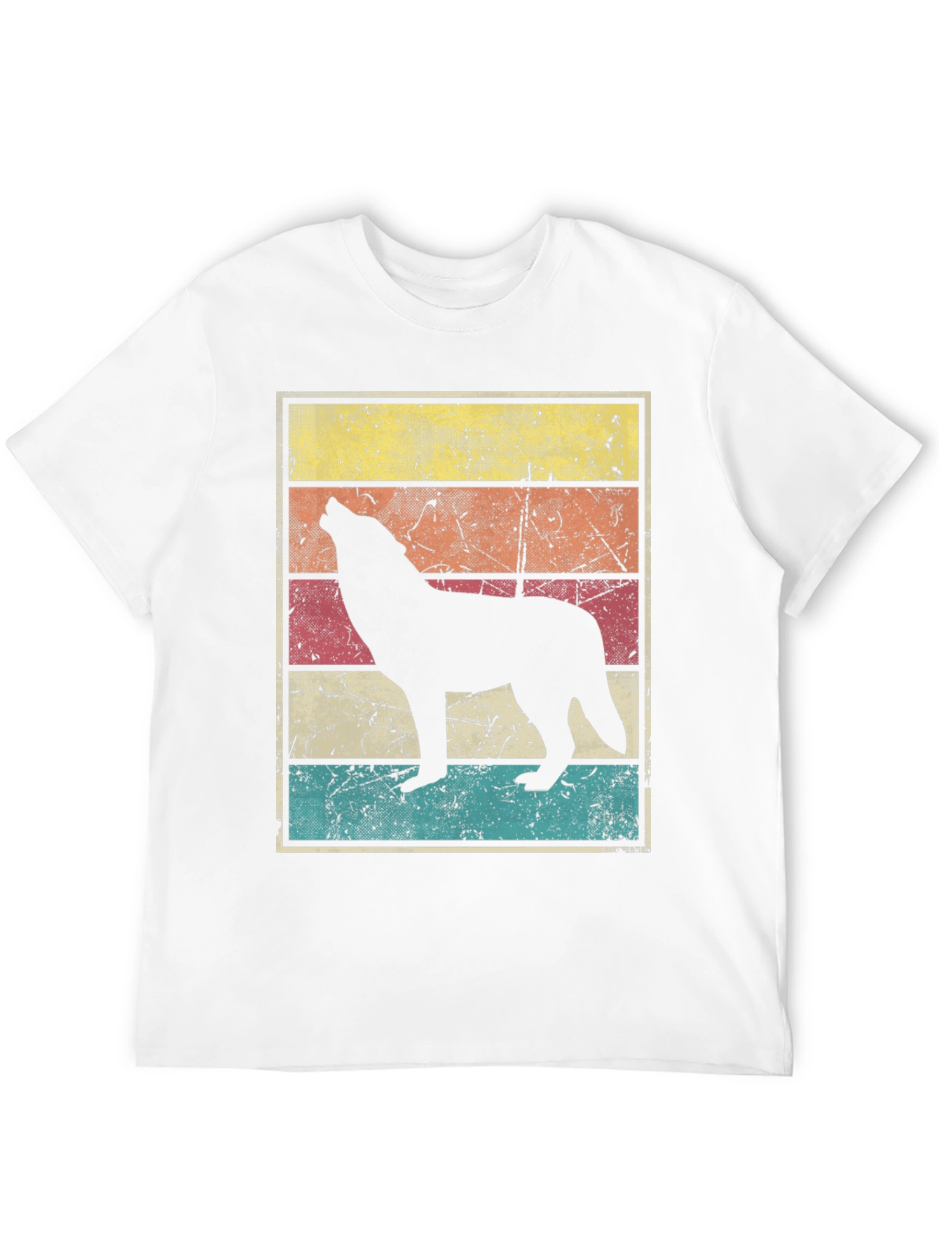 Retro Wolf Graphic Tee