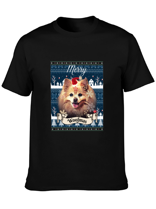 Merry Woofmas Dog T-Shirt