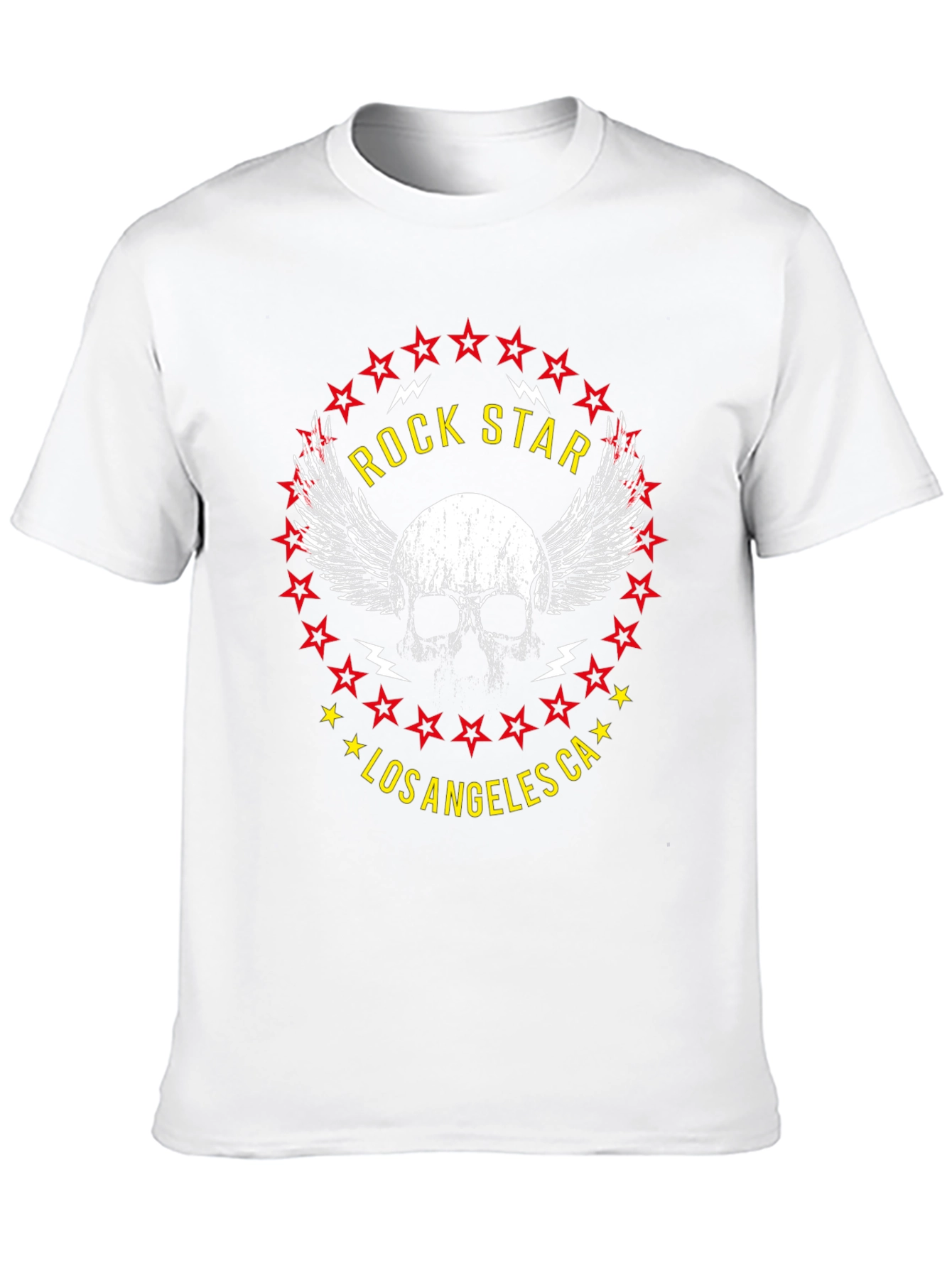 Rock Star Los Angeles CA Graphic T-Shirt