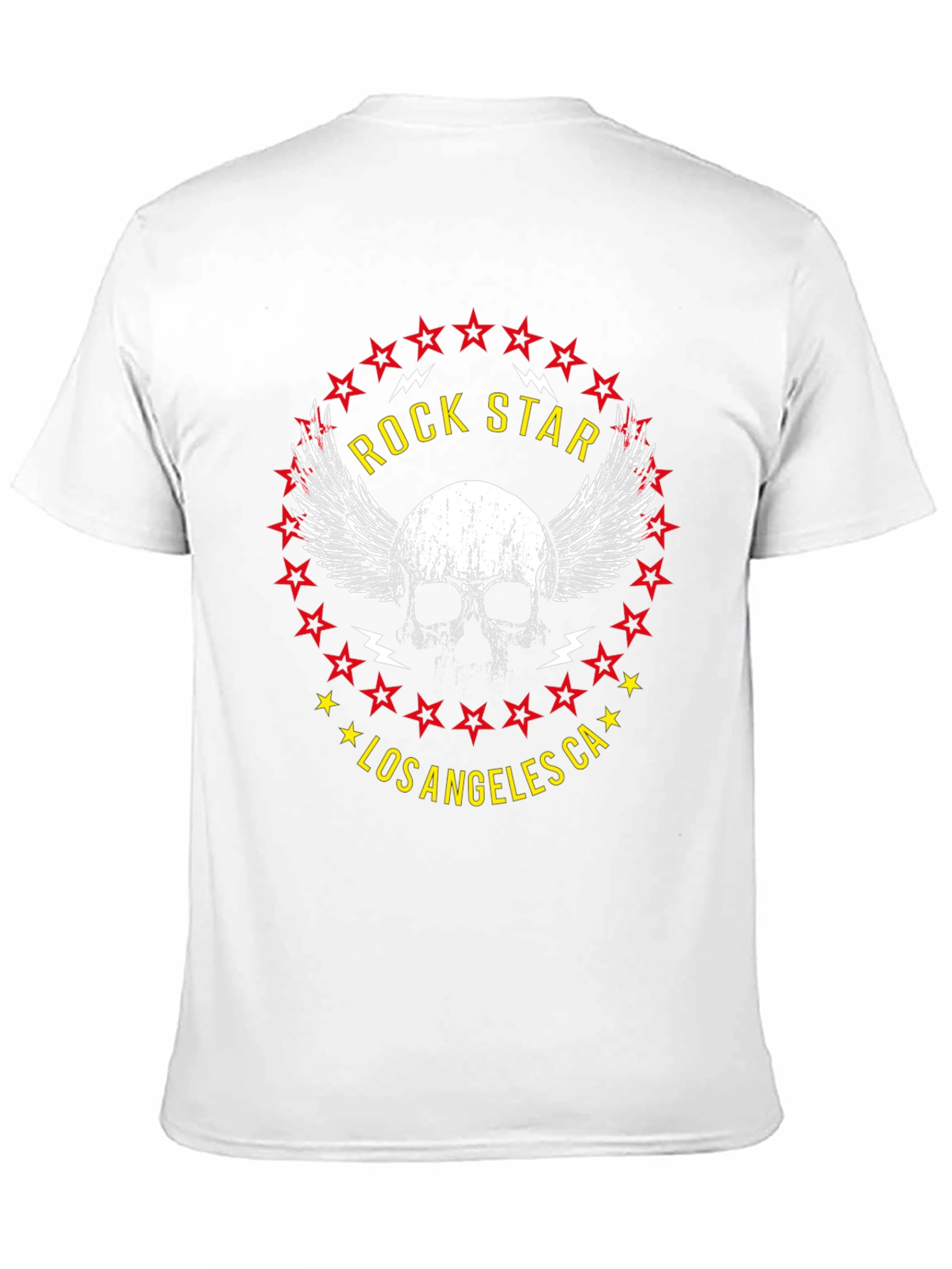 Rock Star Los Angeles CA Graphic T-Shirt