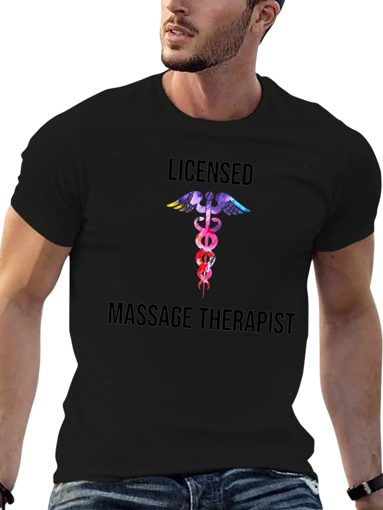 Licensed Massage Therapist Graphic T-Shirt