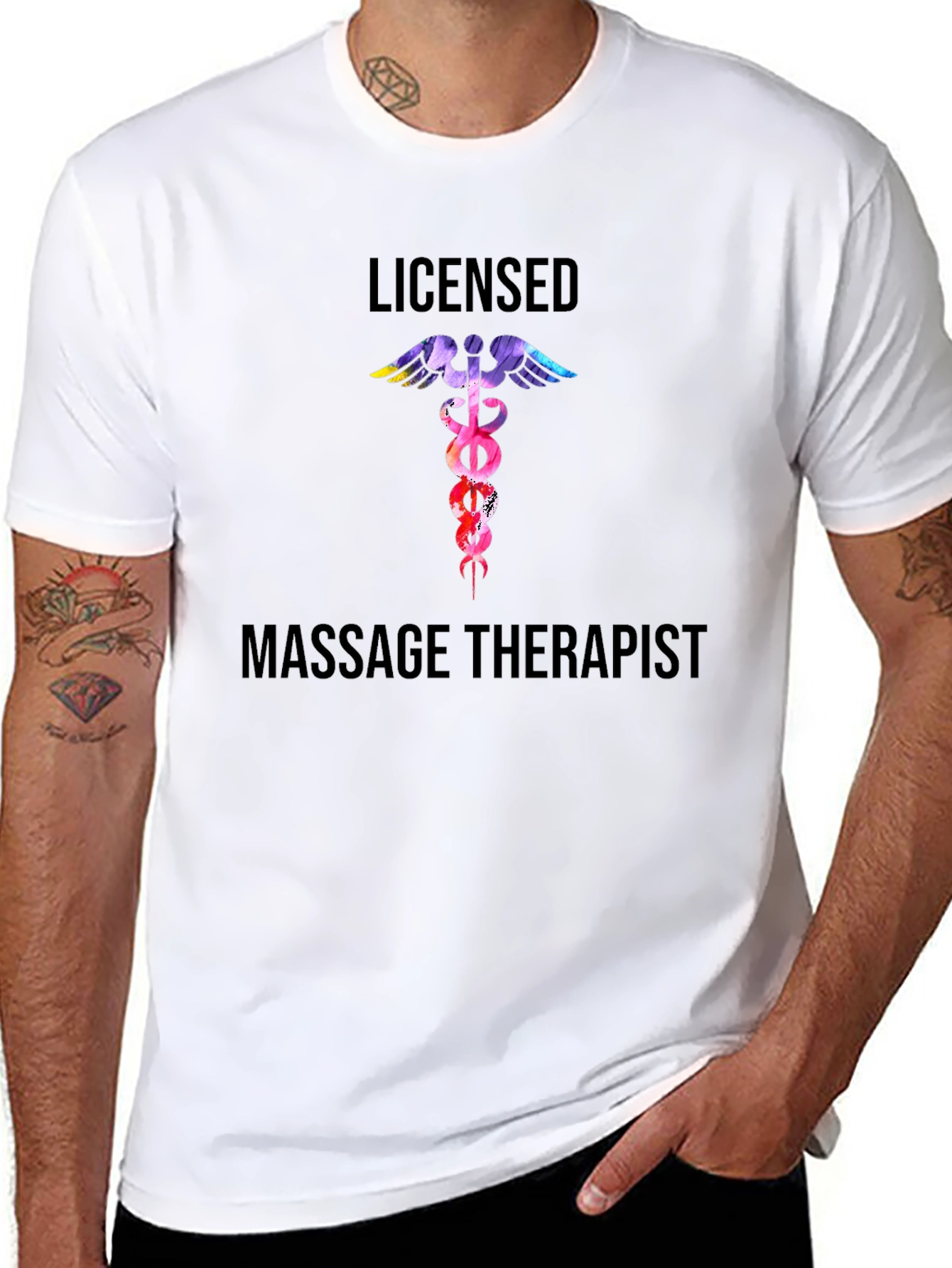 Licensed Massage Therapist Graphic T-Shirt