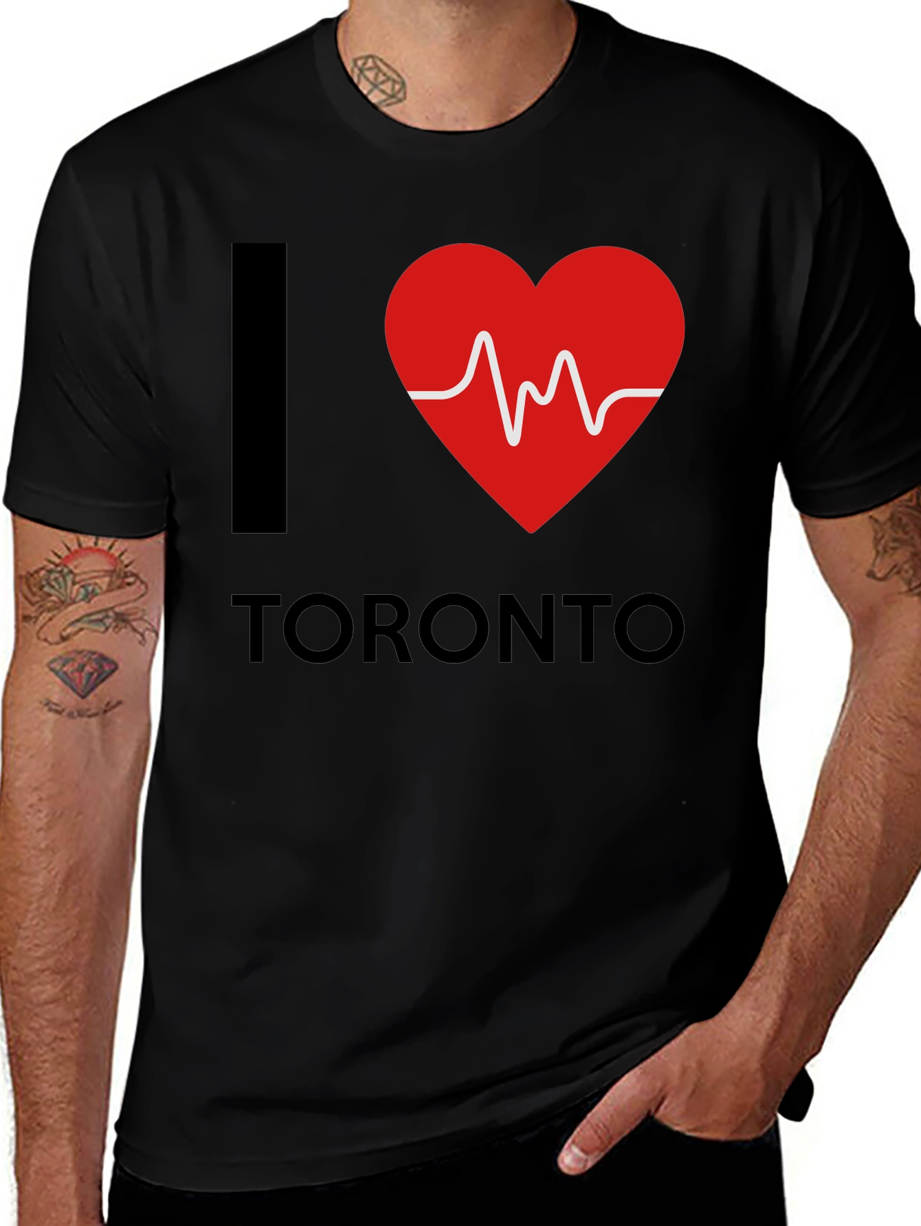 I Heart Toronto T-Shirt - Novelty Graphic Tee