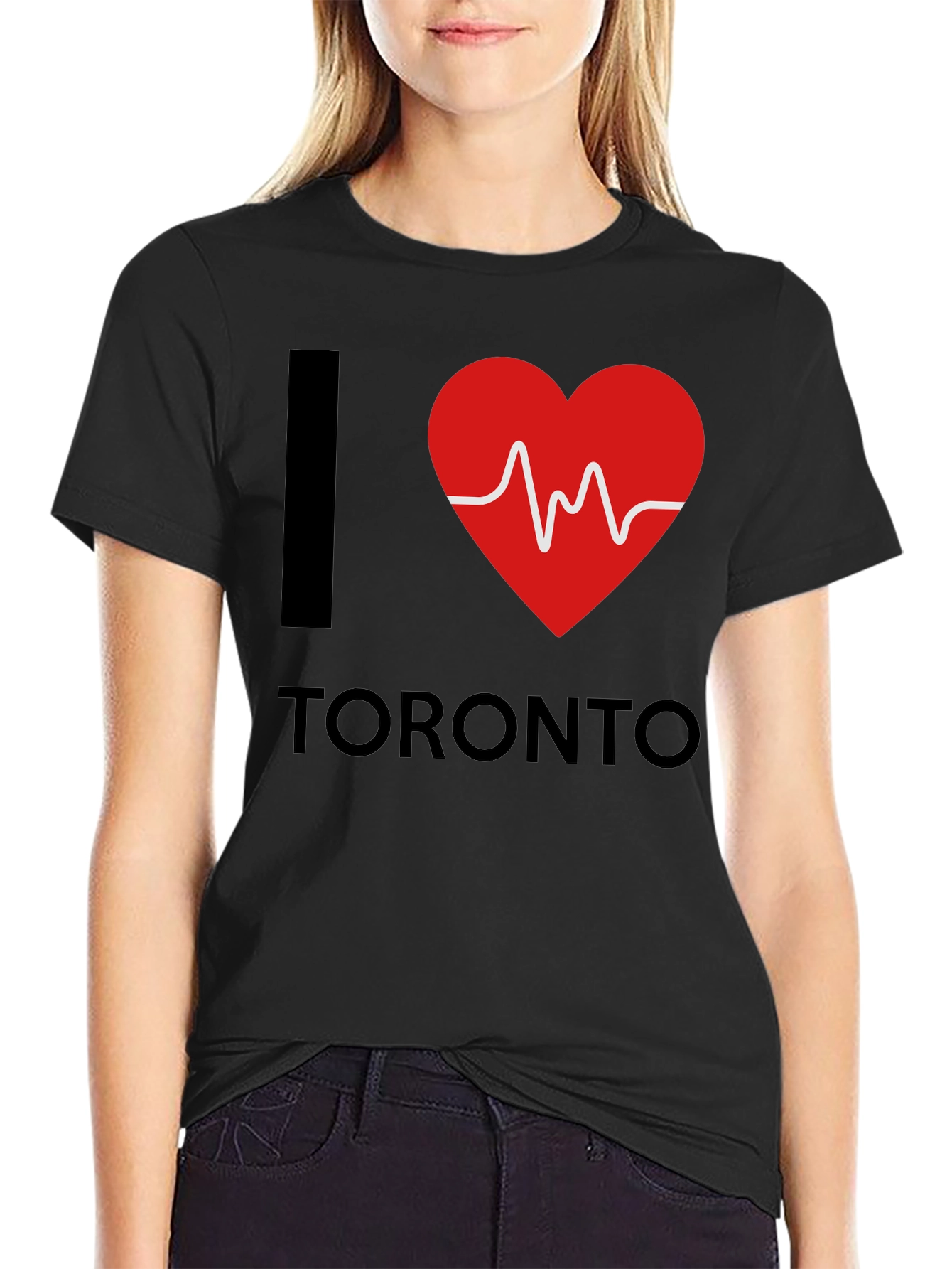 I Heart Toronto T-Shirt - Novelty Graphic Tee
