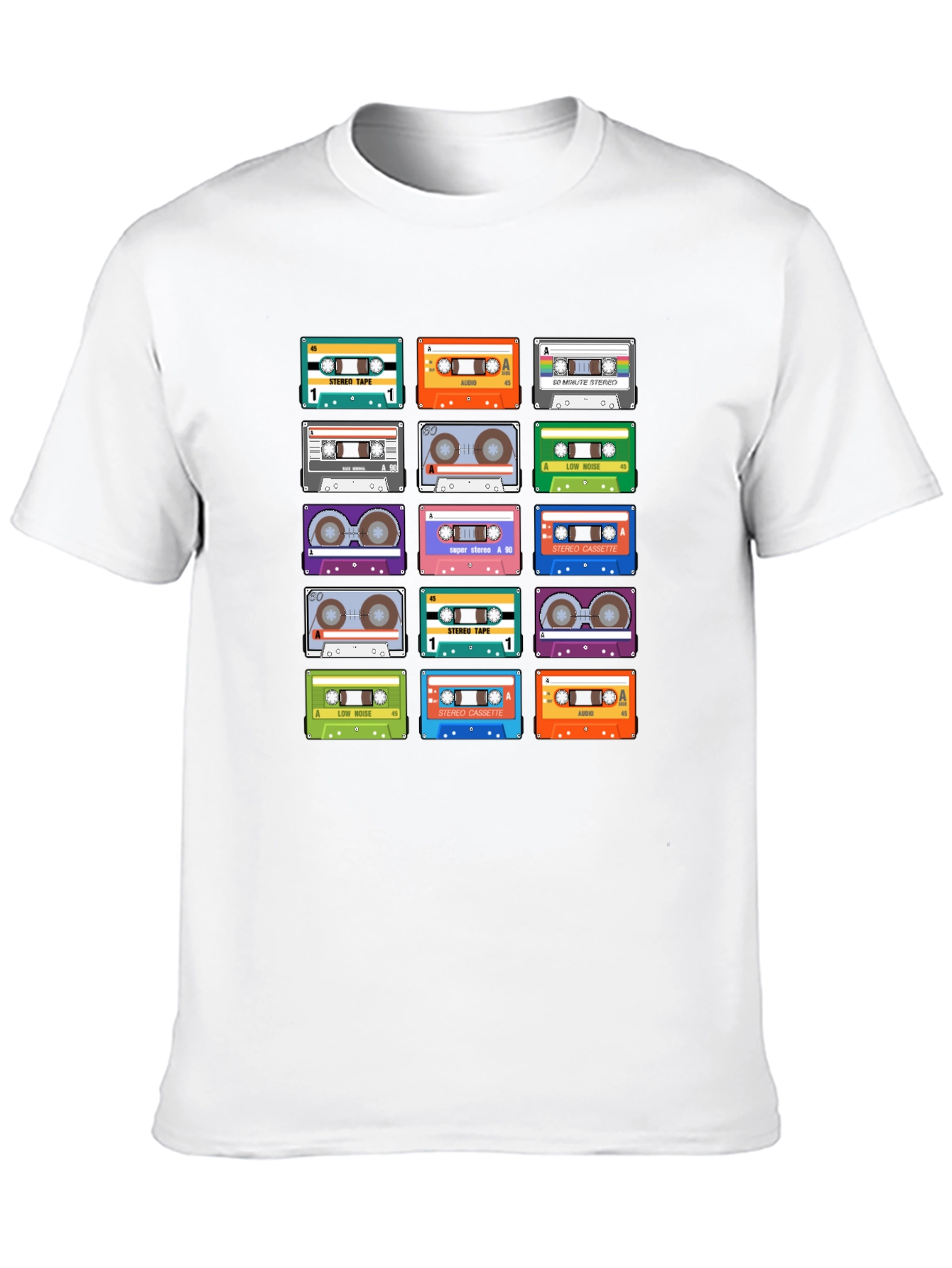 Retro Mixtape T-Shirt - 80s/90s Cassette Tape Design