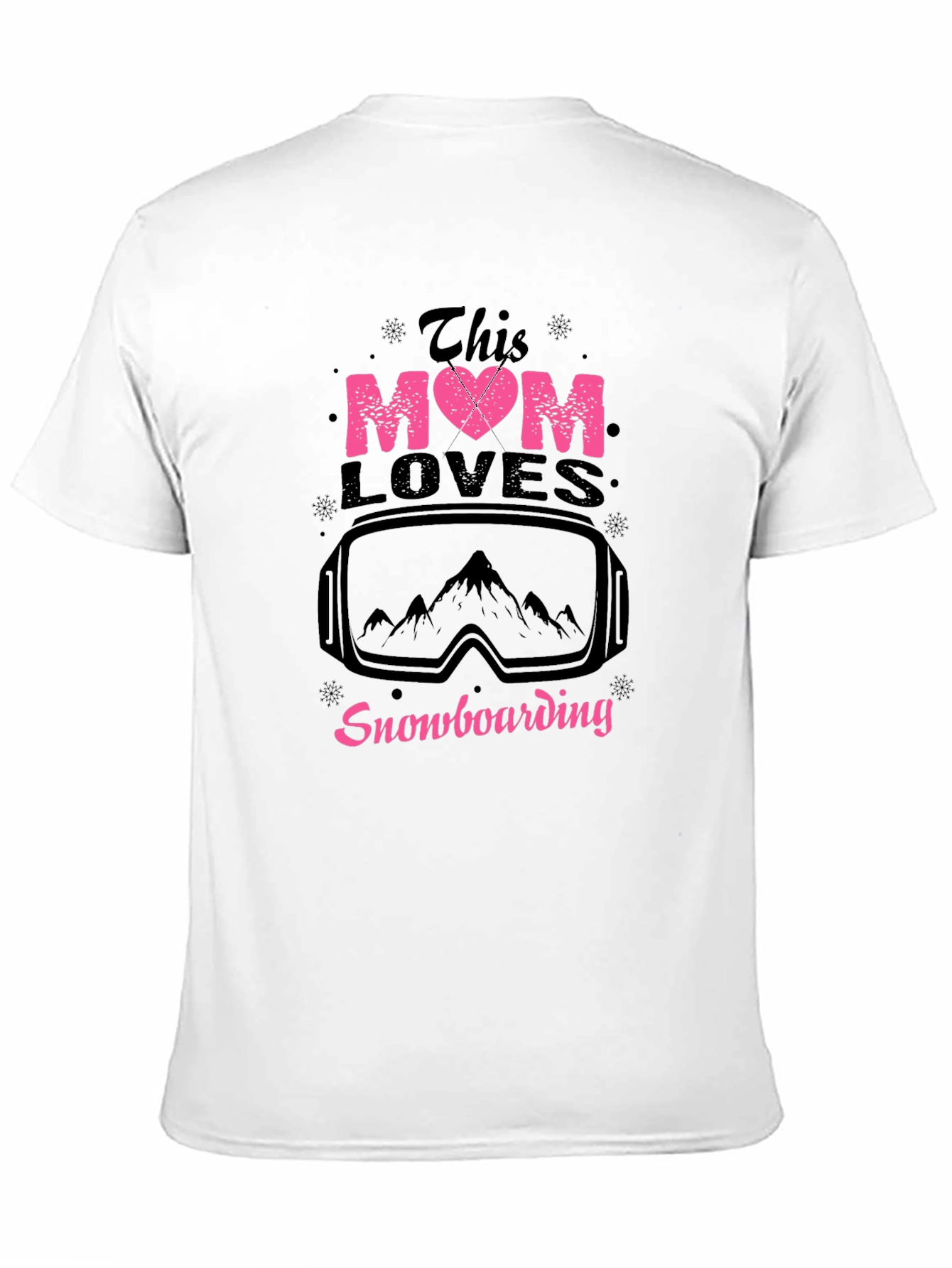 Snowboarding Mom Tee - This Mom Loves Snowboarding