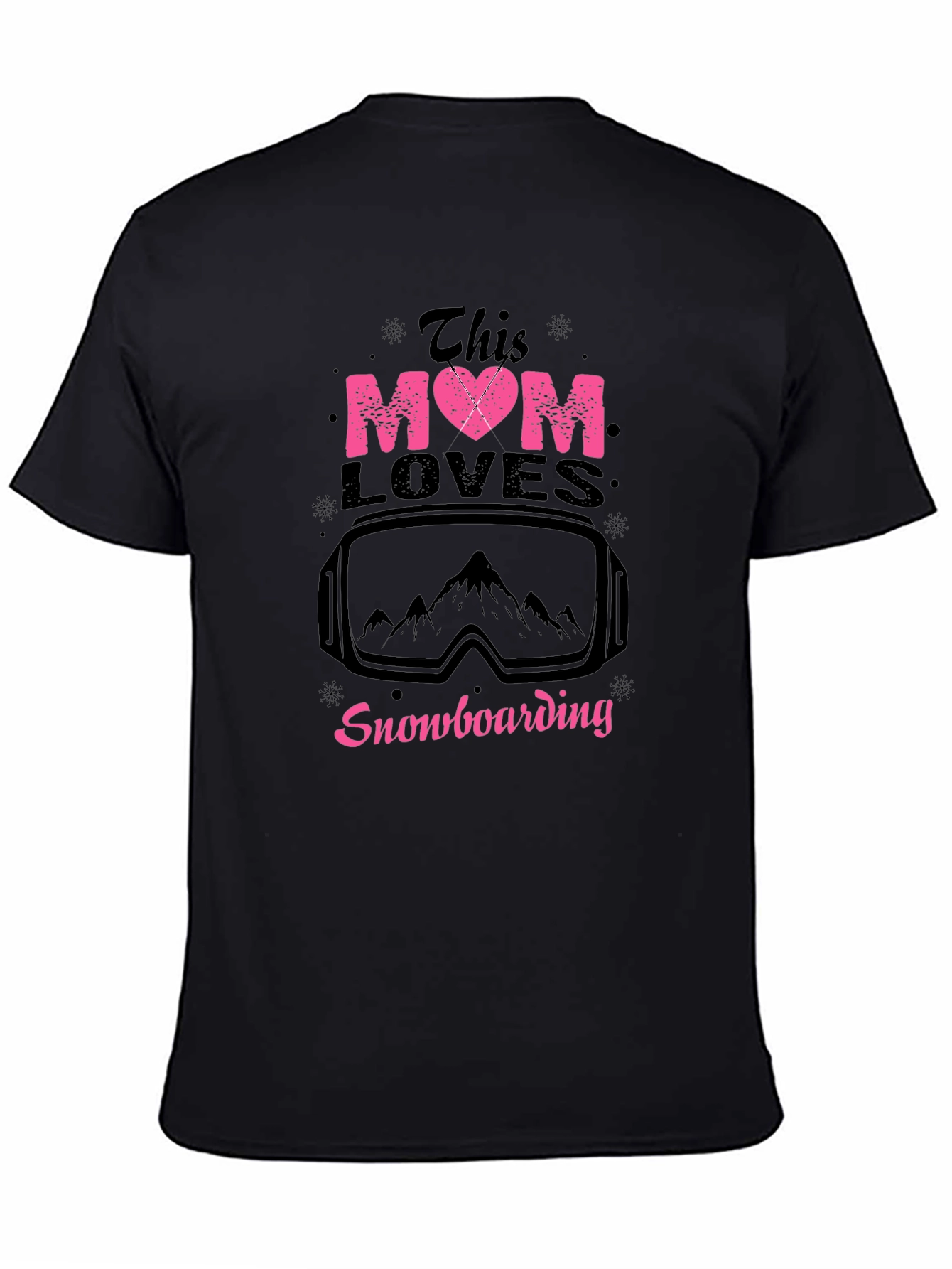 Snowboarding Mom Tee - This Mom Loves Snowboarding