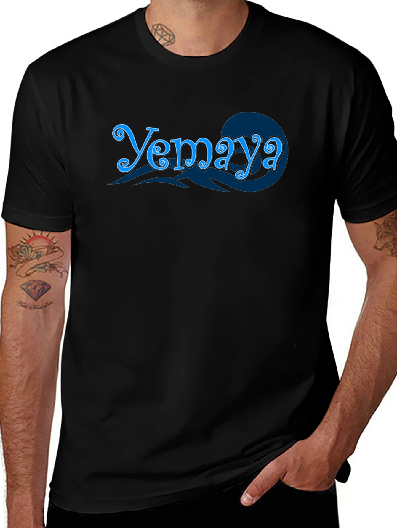 Yemaya Graphic T-Shirt - Soft Cotton Tee
