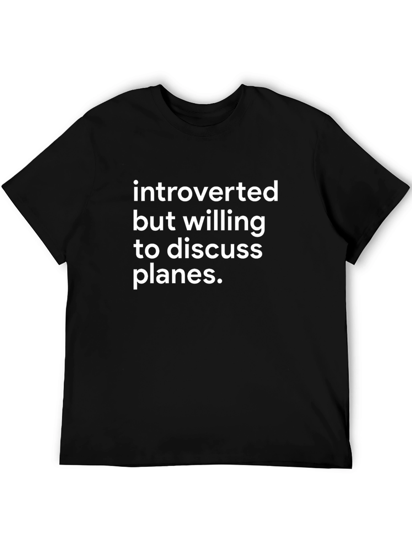 Introverted Planes Enthusiast T-Shirt