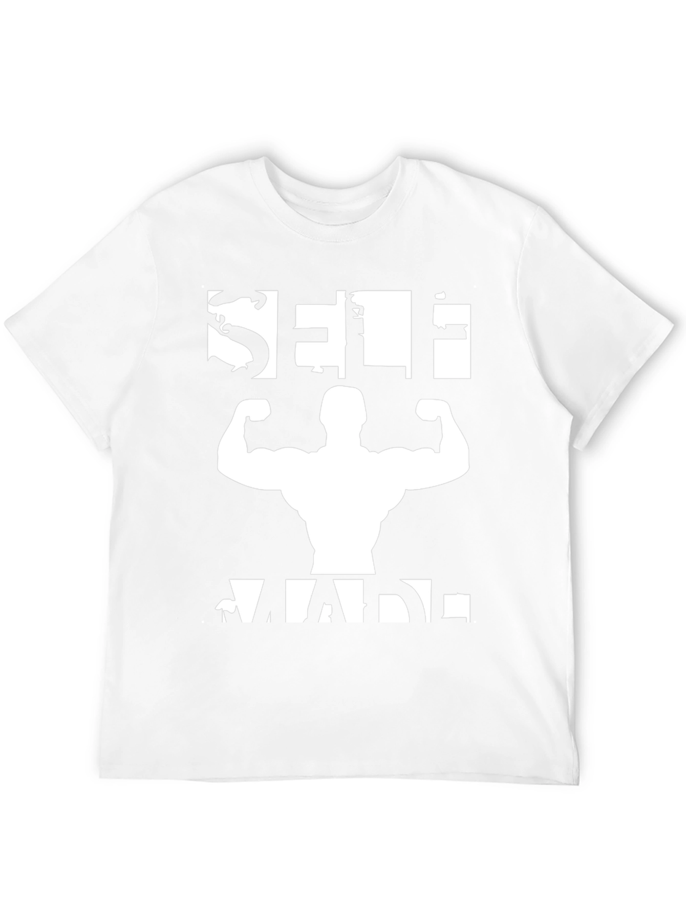 Self Made Bodybuilding Graphic Tee