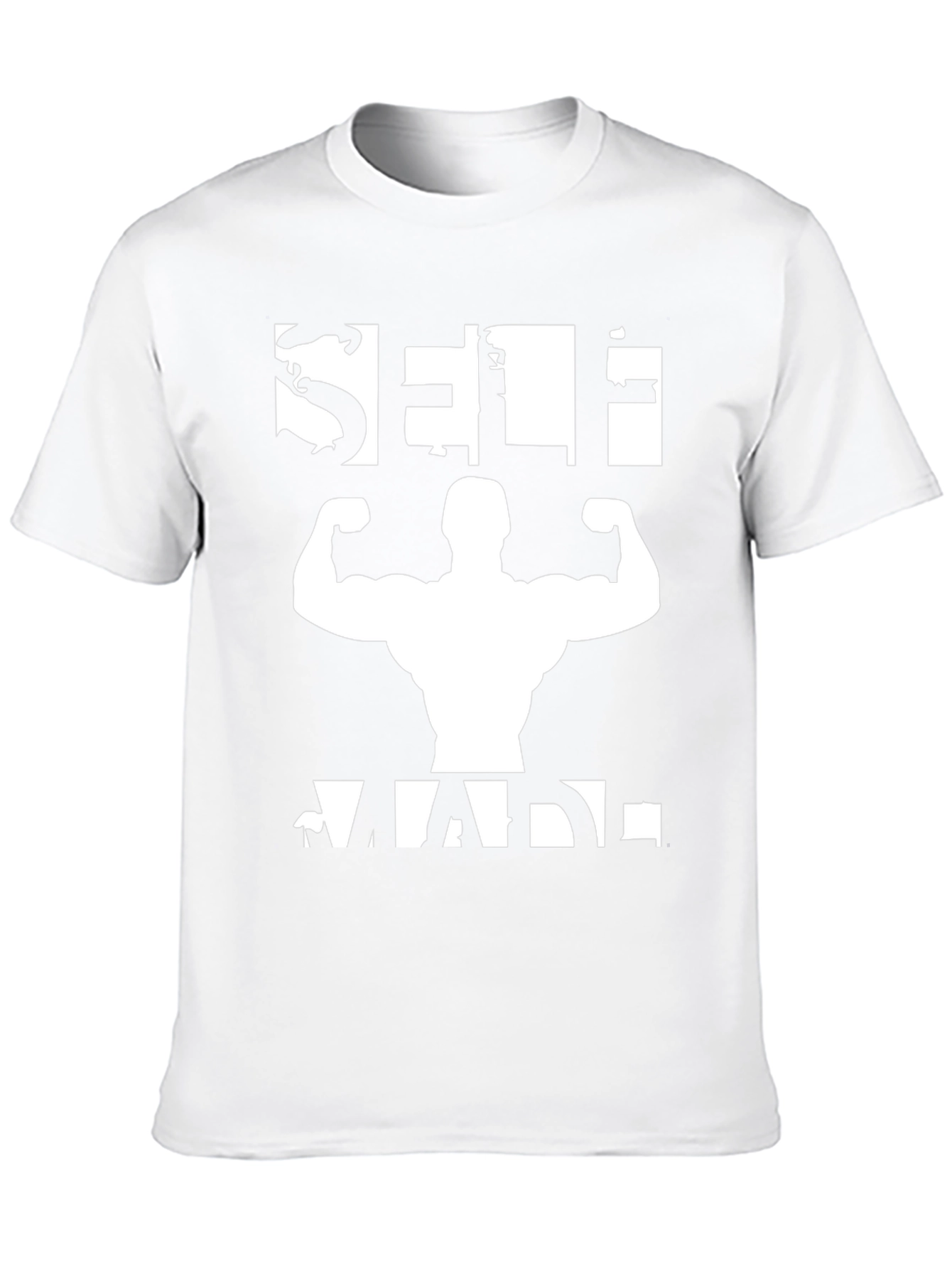 Self Made Bodybuilding Graphic Tee