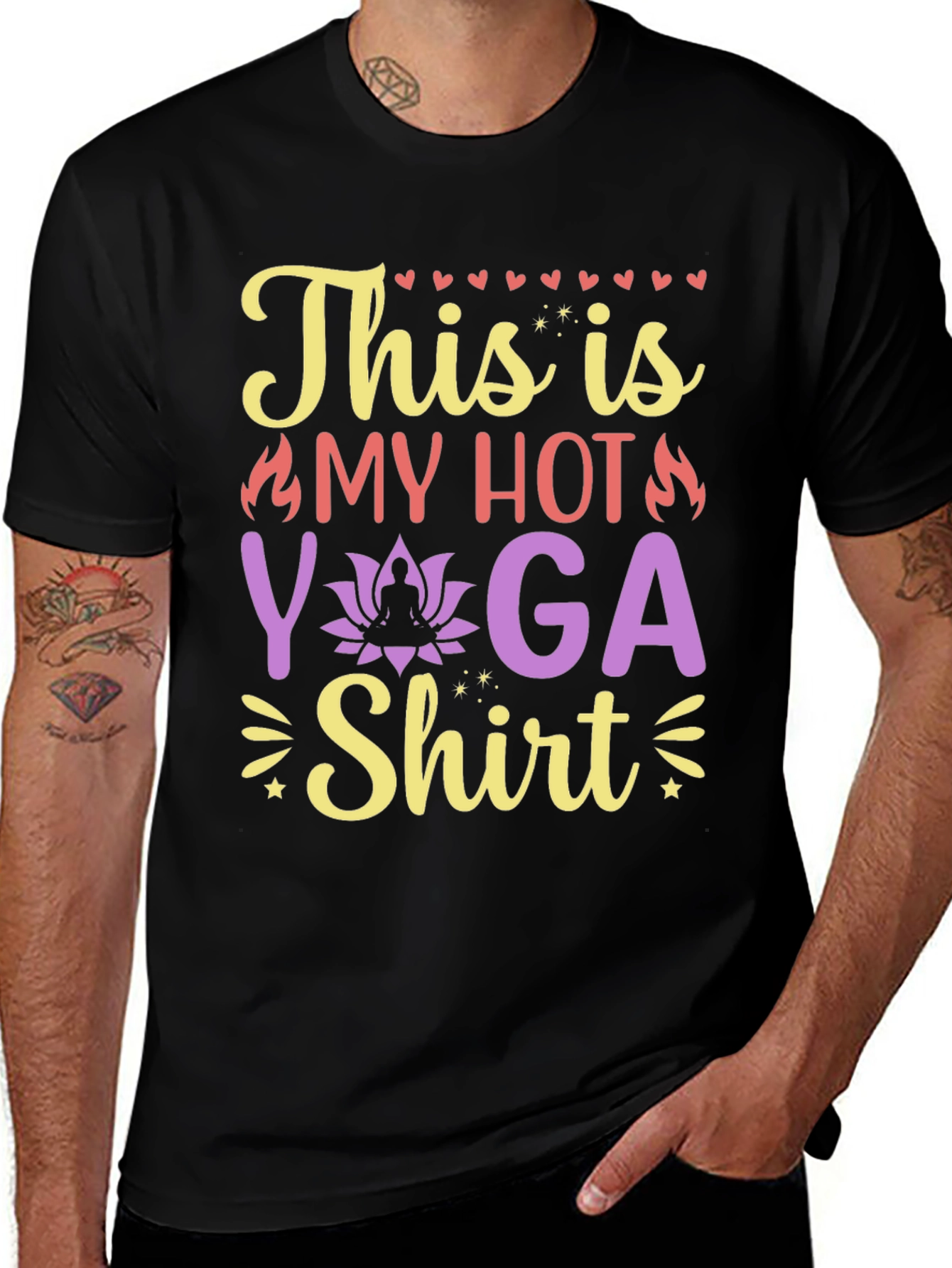 Hot Yoga Shirt - Unisex Graphic Tee