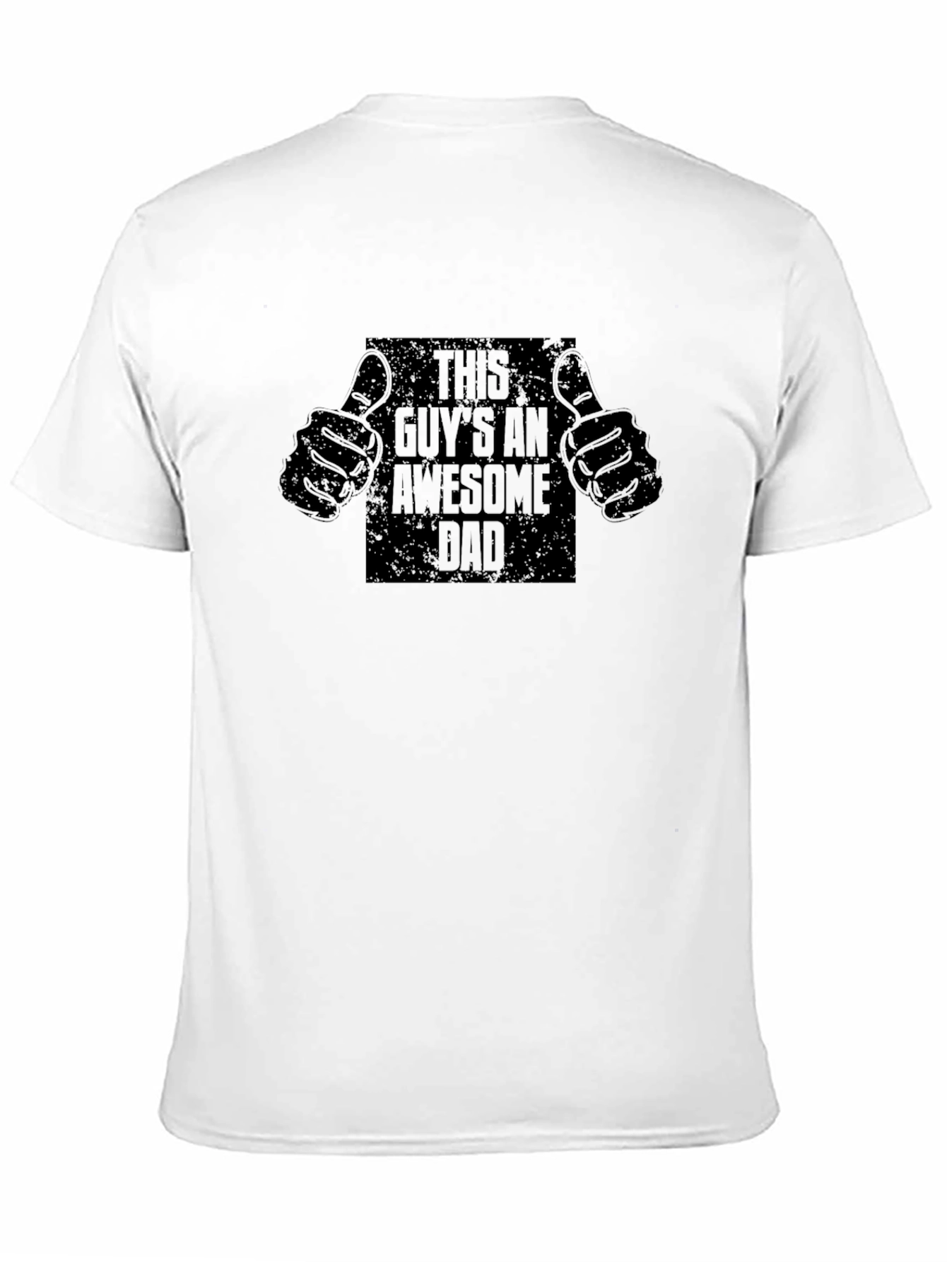 Awesome Dad Graphic T-Shirt - Black