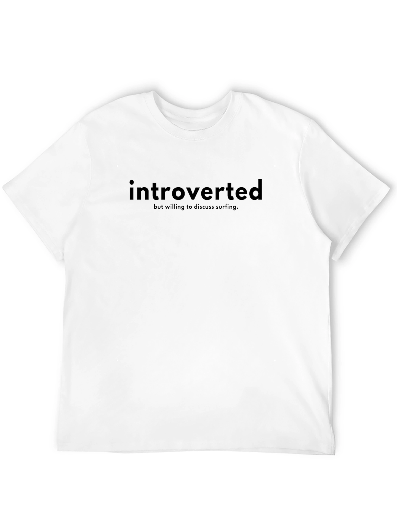 Introverted Surfing T-Shirt - Funny Tee