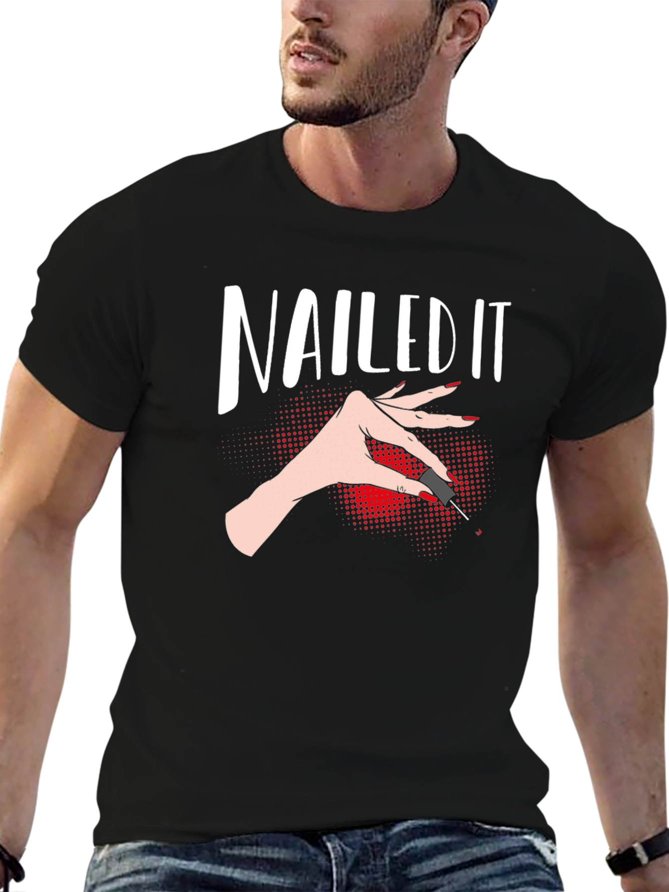 Nailed It! Graphic Tee - Stylish & Trendy