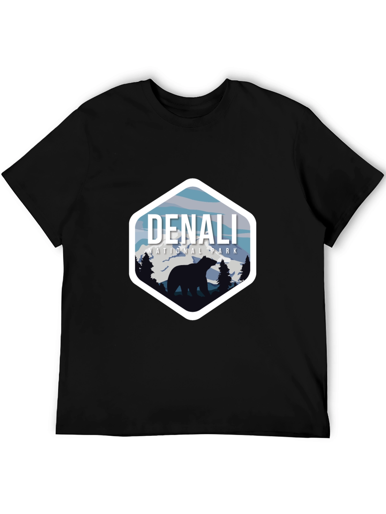 Denali National Park T-Shirt - Bear Design