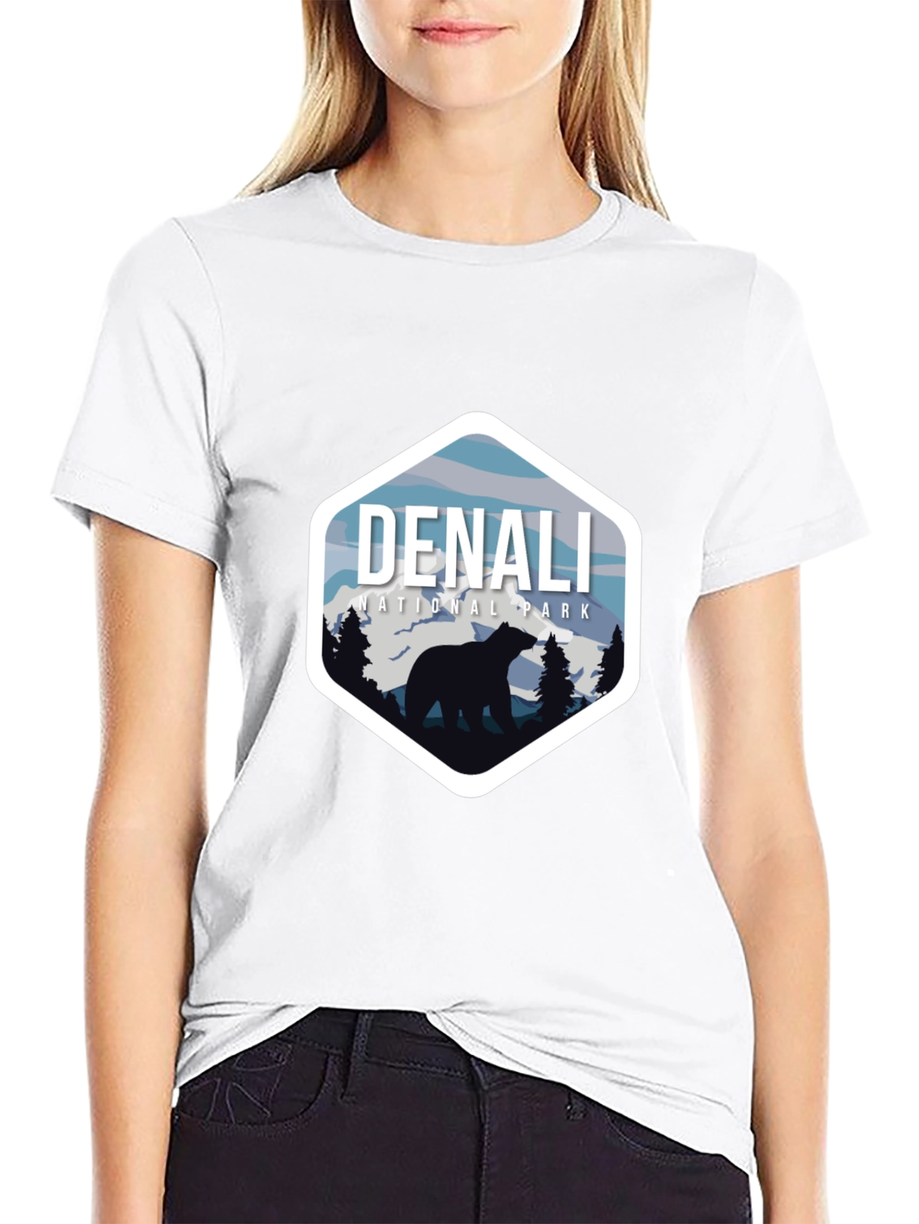 Denali National Park T-Shirt - Bear Design