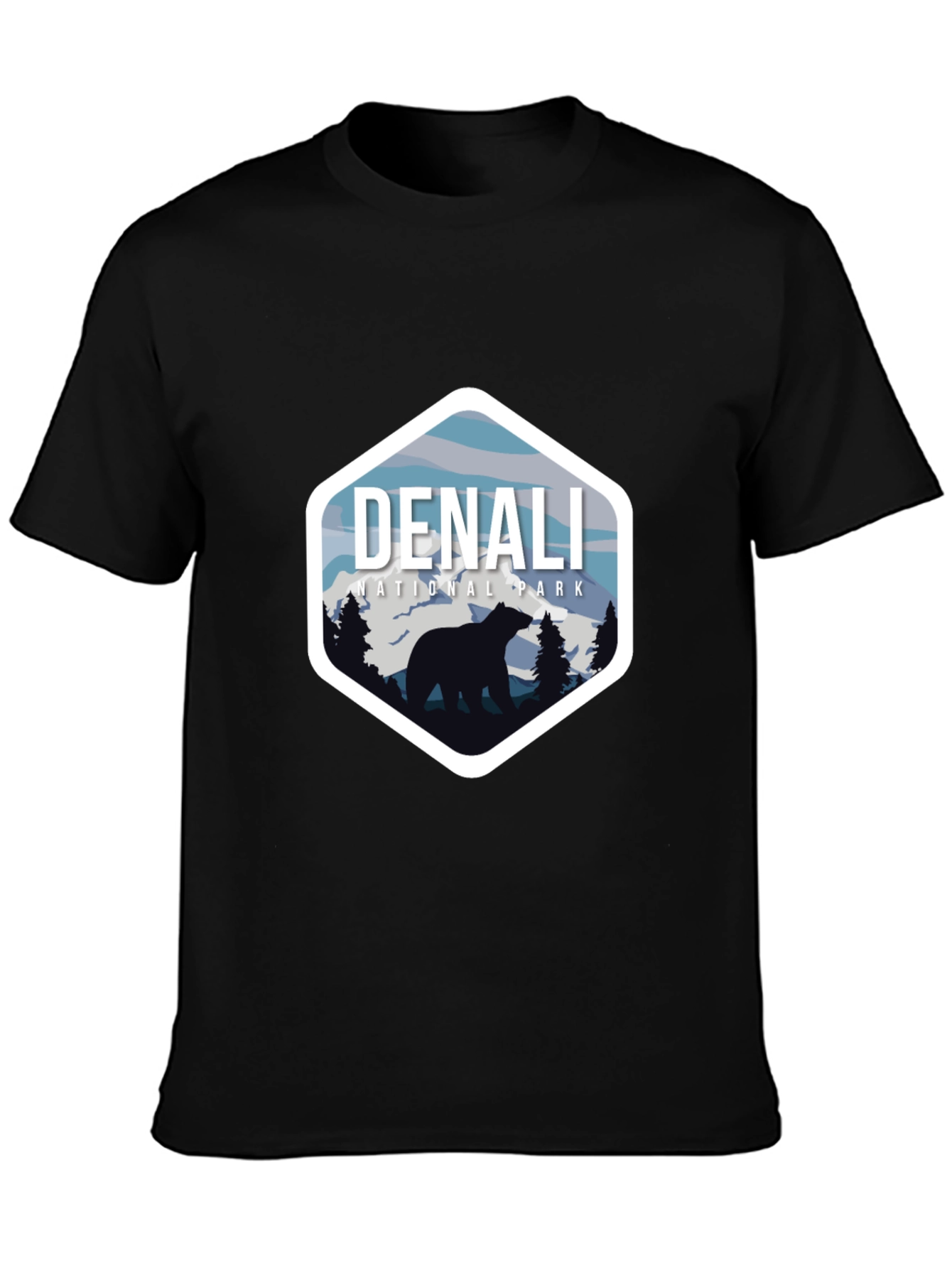 Denali National Park T-Shirt - Bear Design
