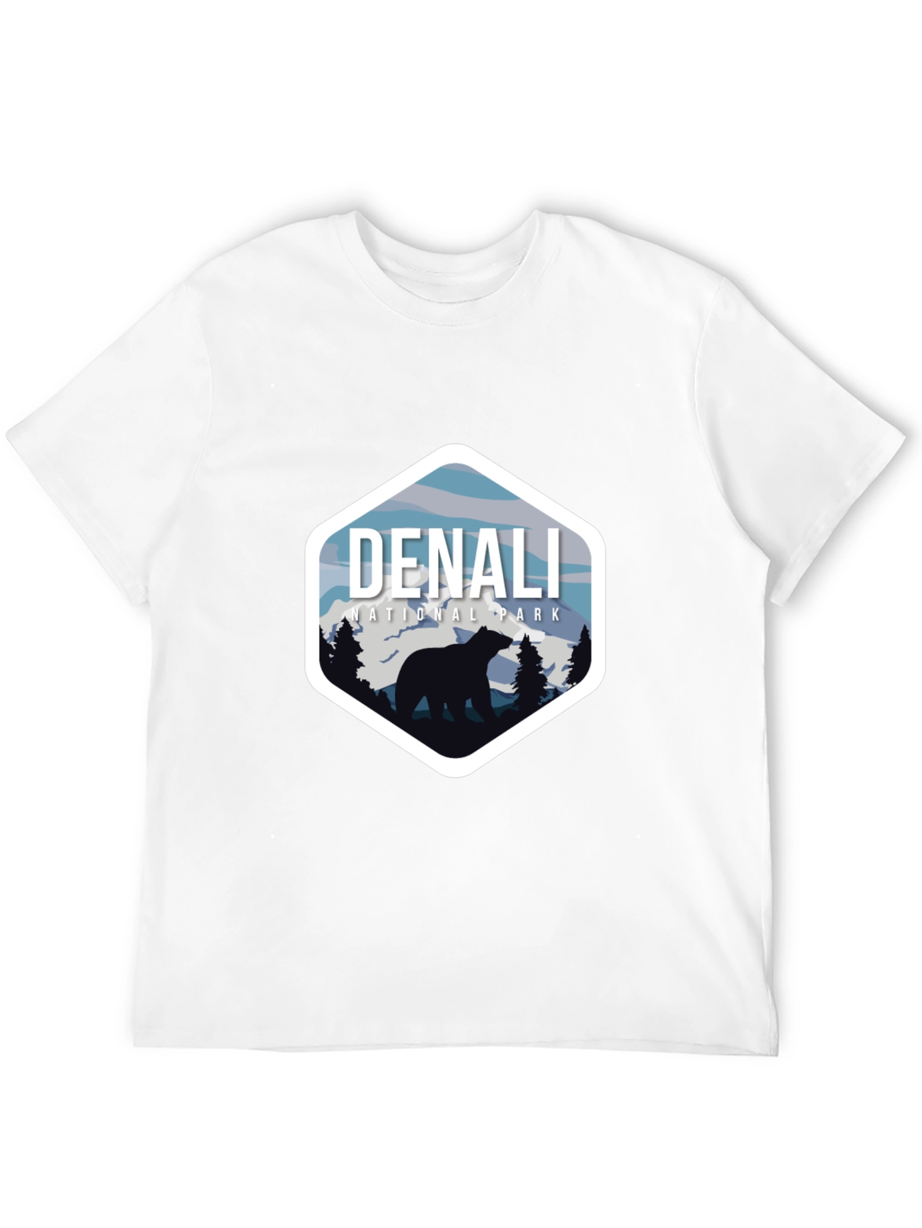 Denali National Park T-Shirt - Bear Design