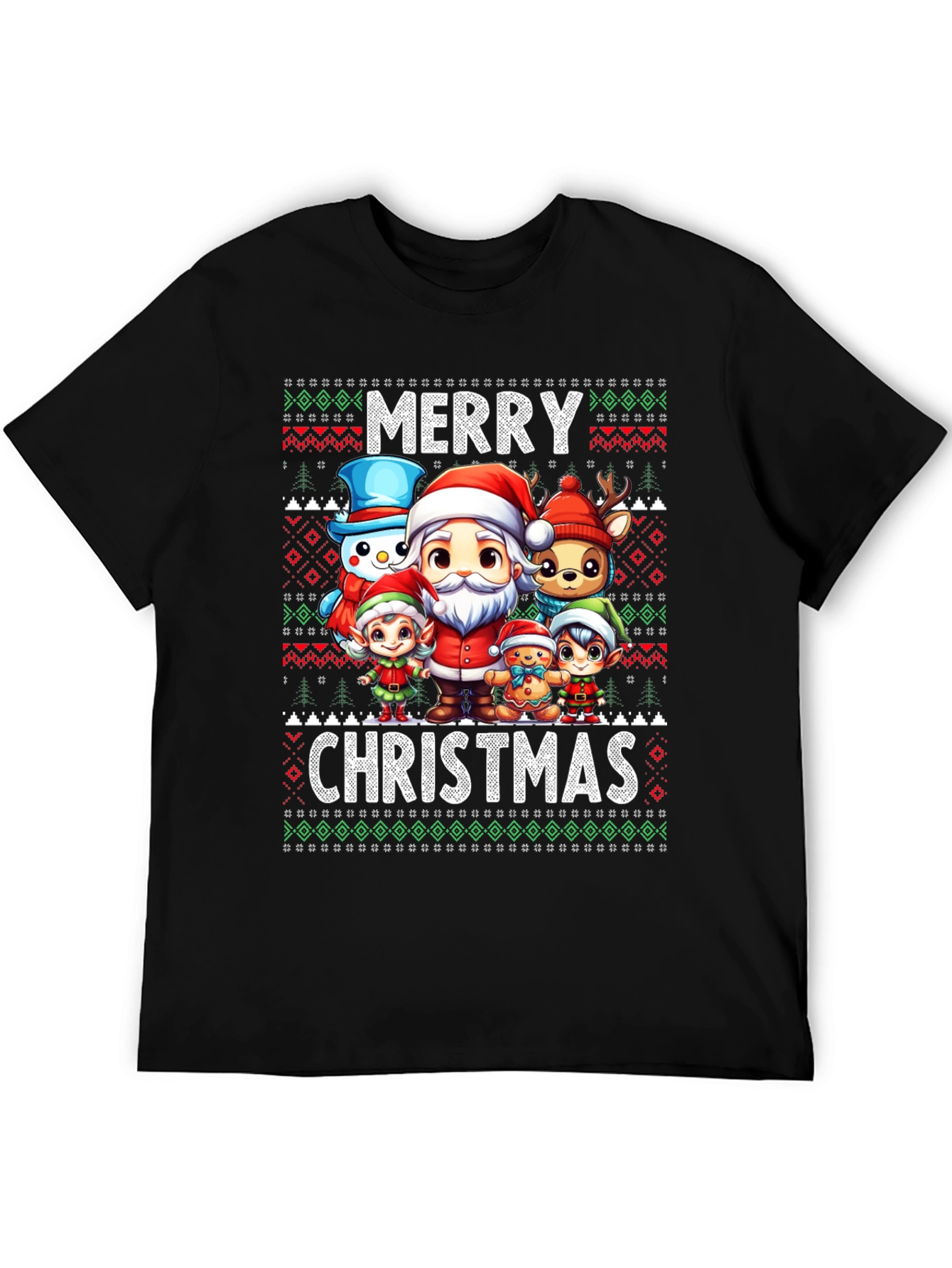 Merry Christmas Cartoon T-Shirt