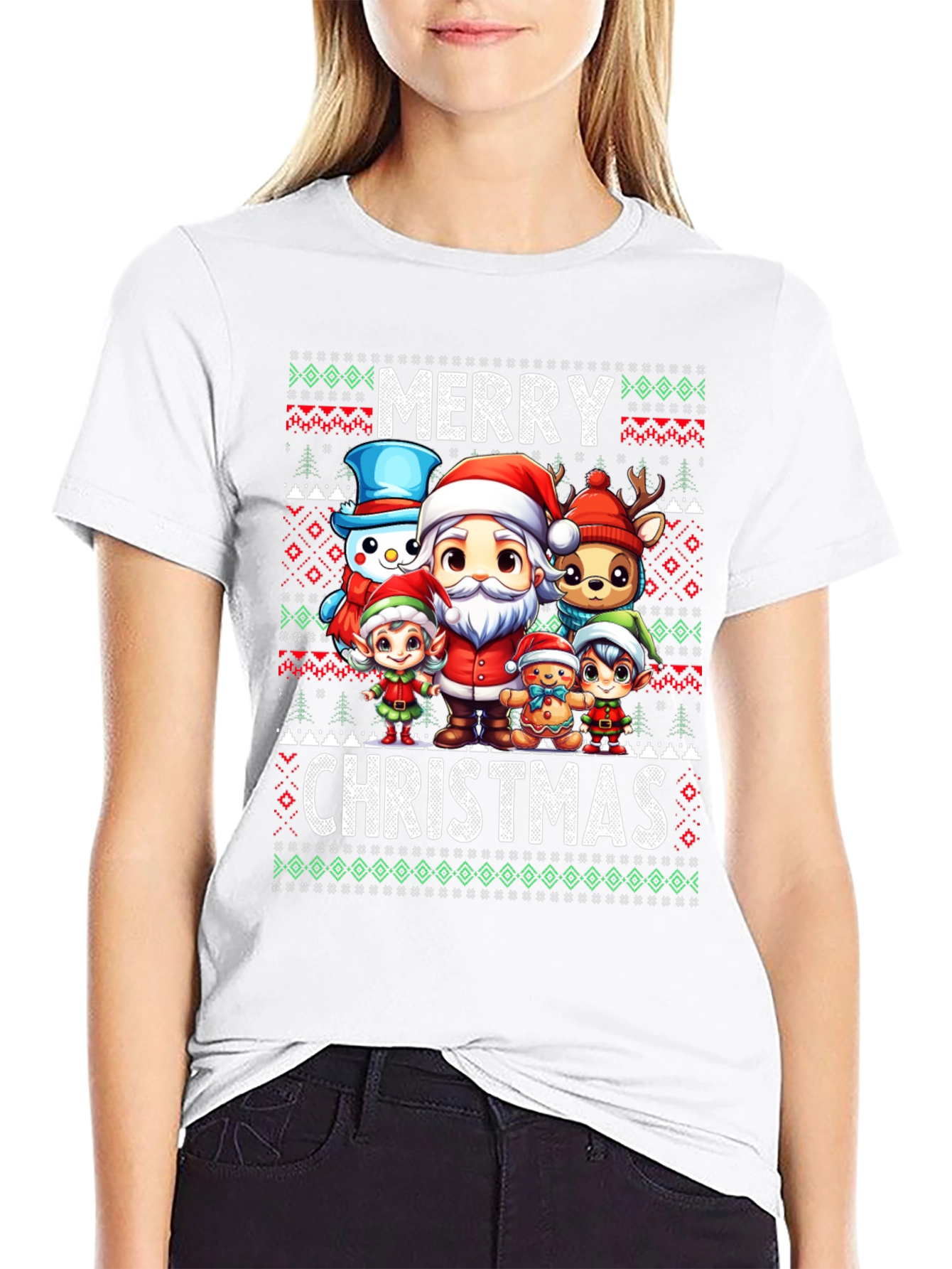 Merry Christmas Cartoon T-Shirt