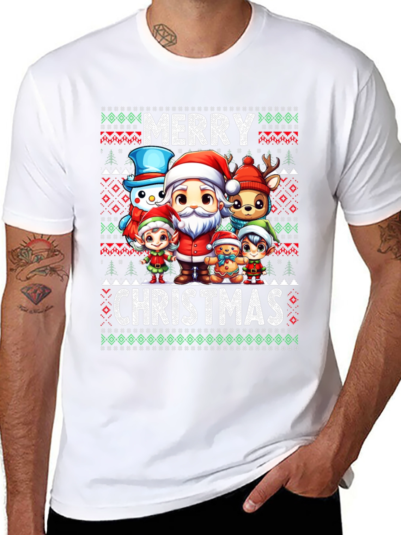 Merry Christmas Cartoon T-Shirt