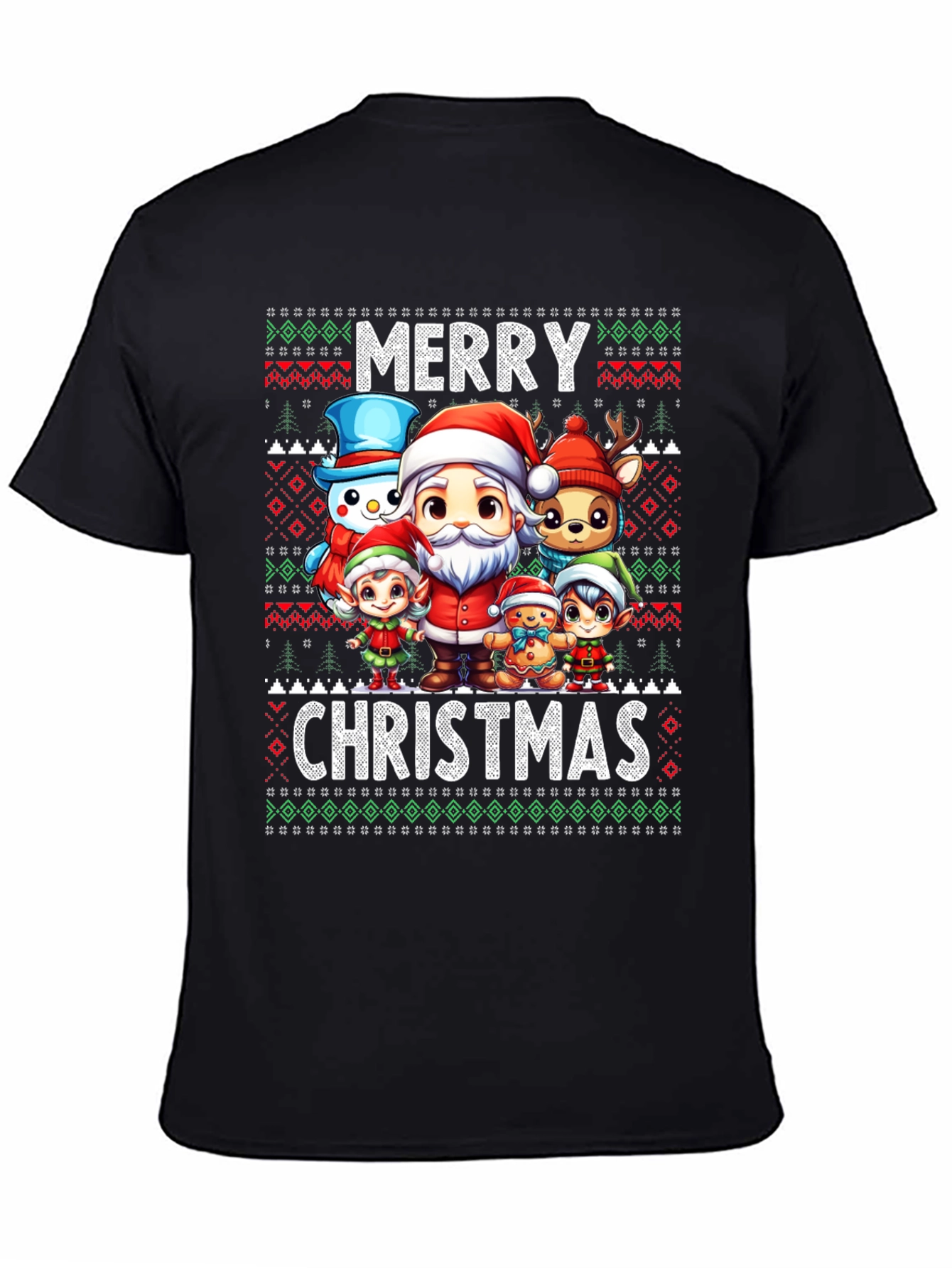 Merry Christmas Cartoon T-Shirt