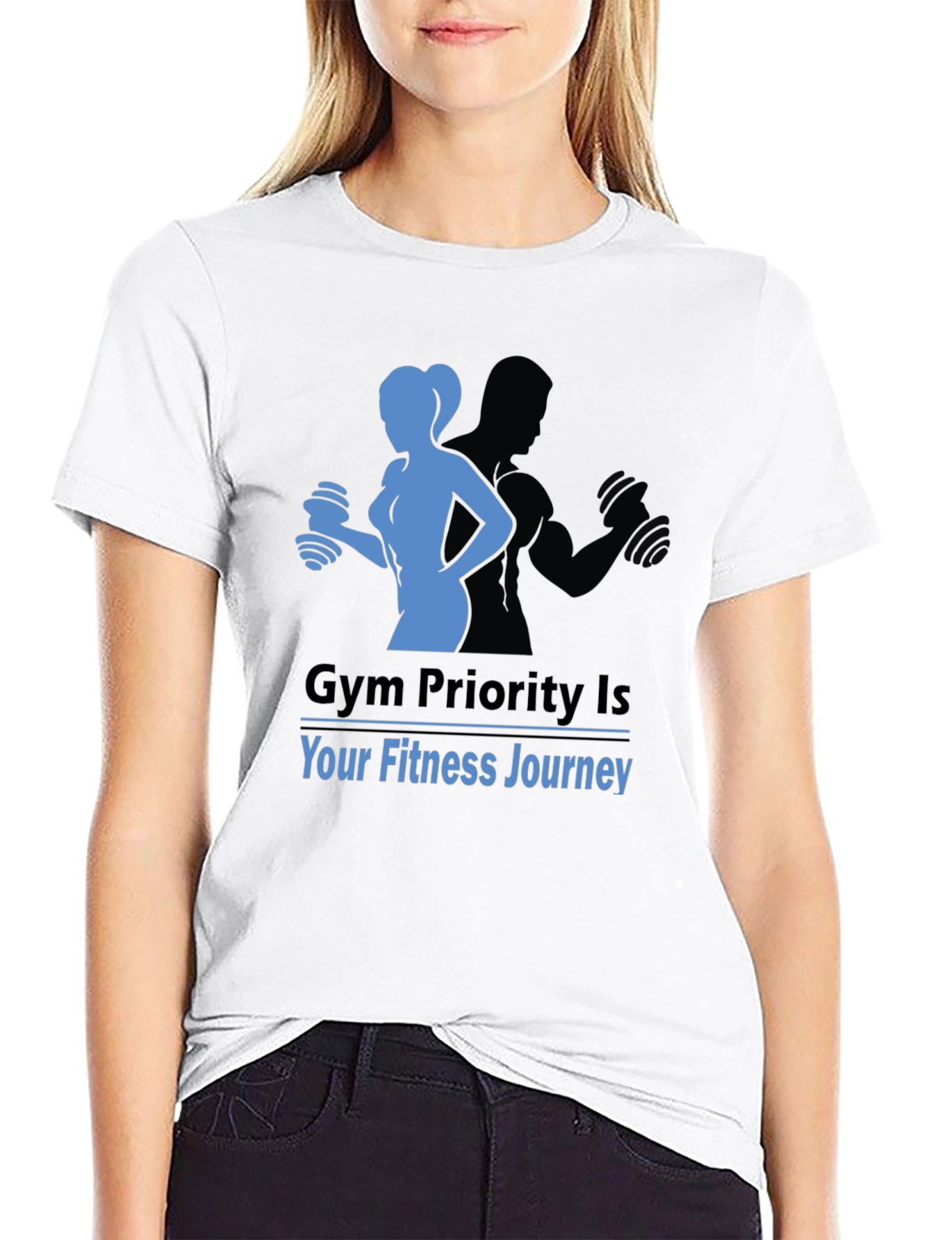 Gym Priority Fitness Graphic T-Shirt