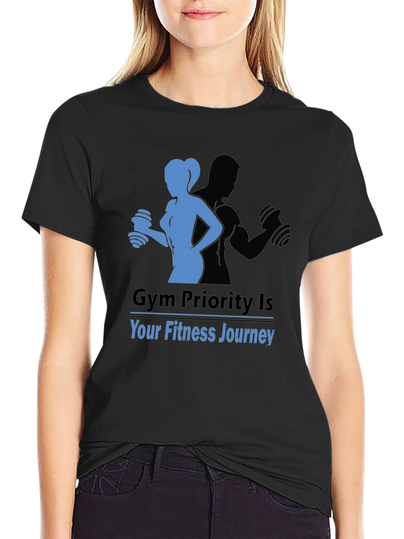 Gym Priority Fitness Graphic T-Shirt