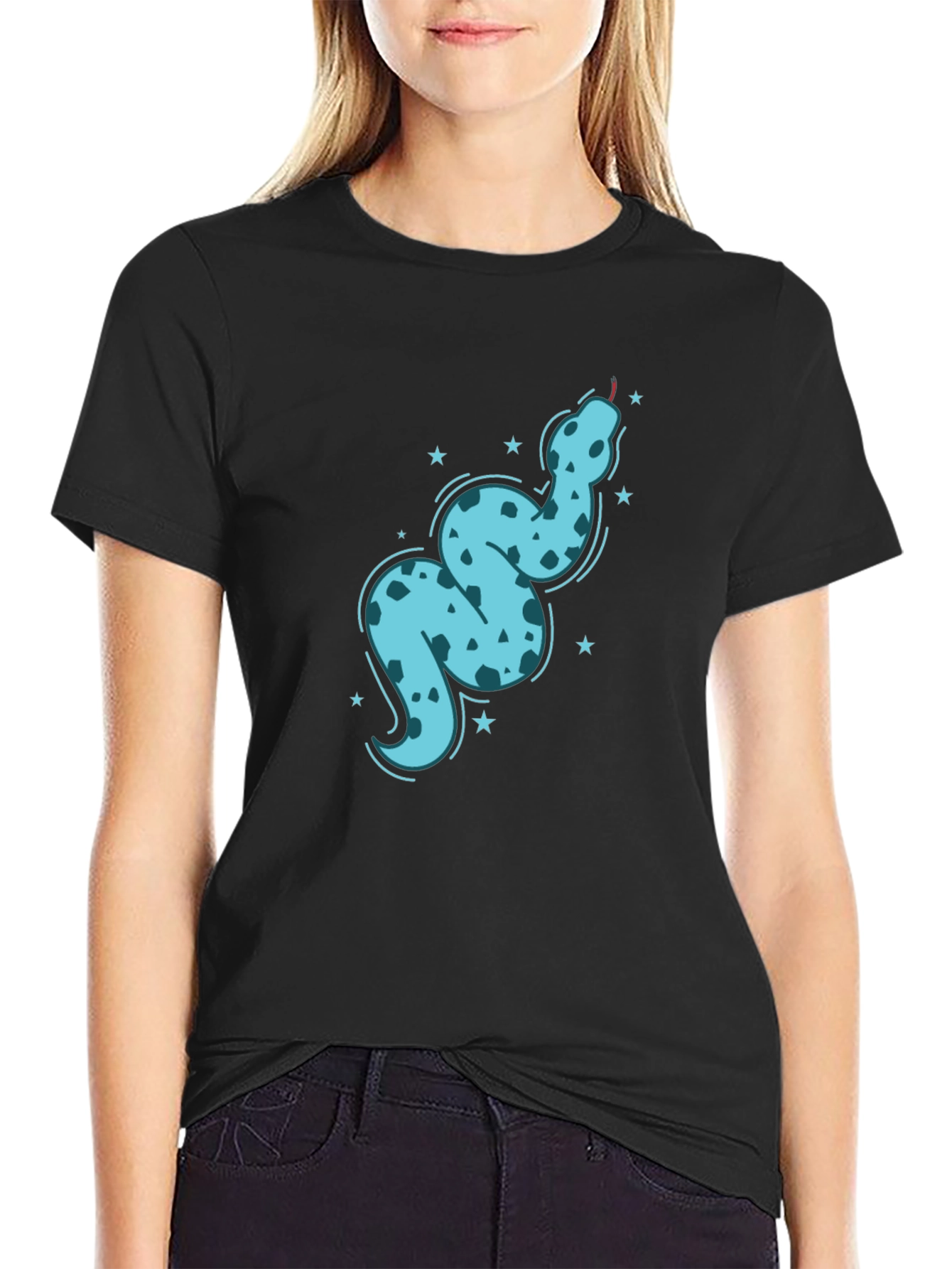 Cosmic Snake Graphic Tee