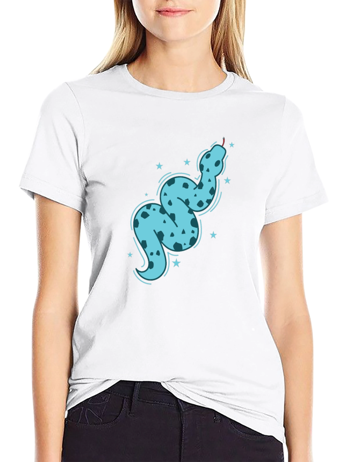 Cosmic Snake Graphic Tee