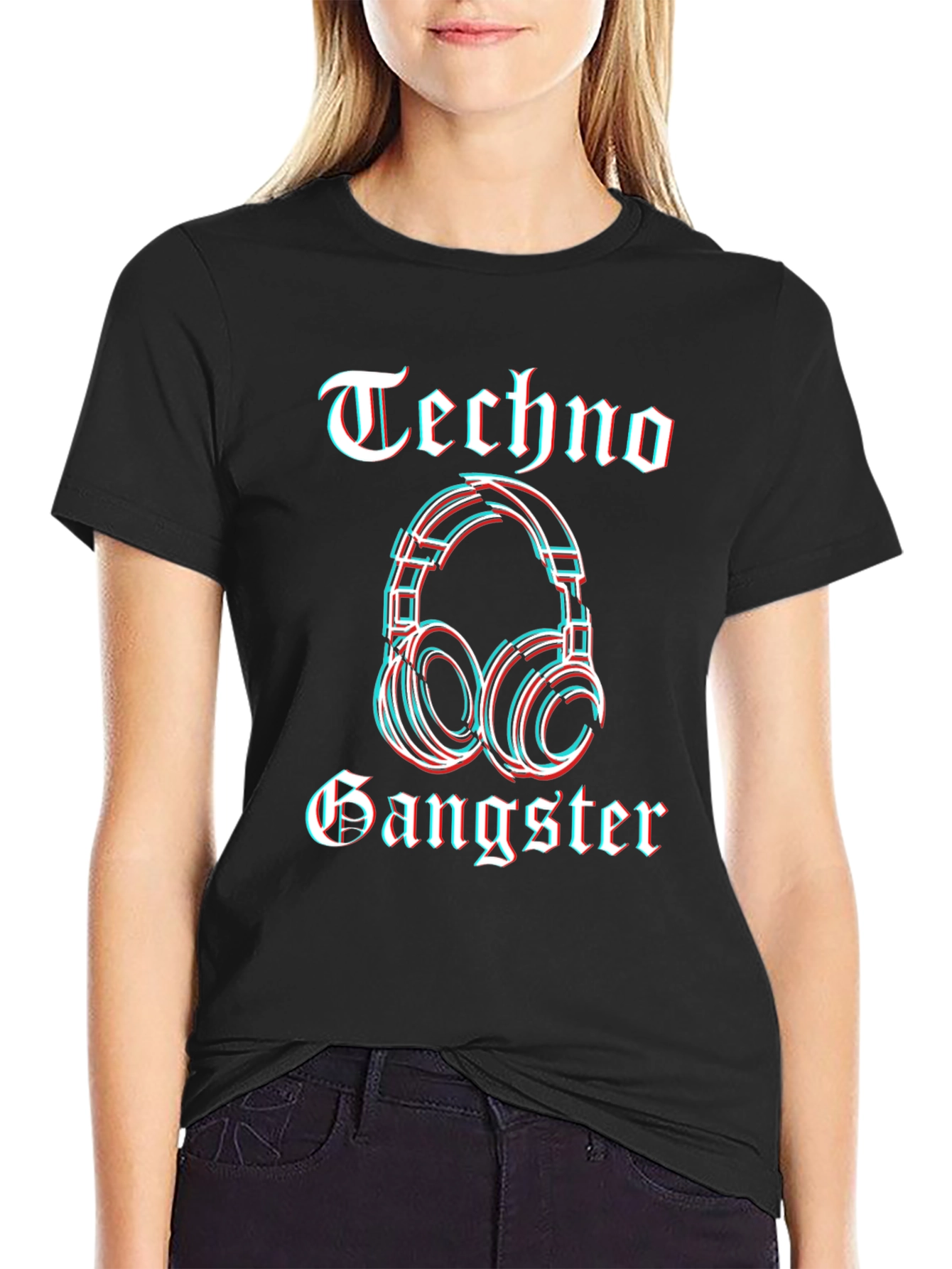 Techno Gangster Graphic T-Shirt