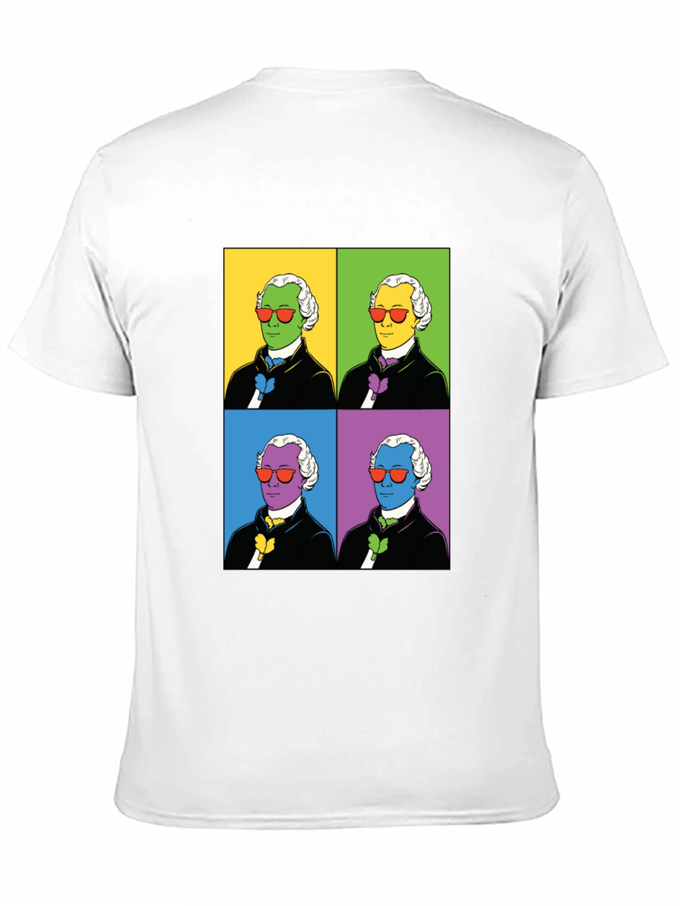 Pop Art Founding Father Graphic Tee